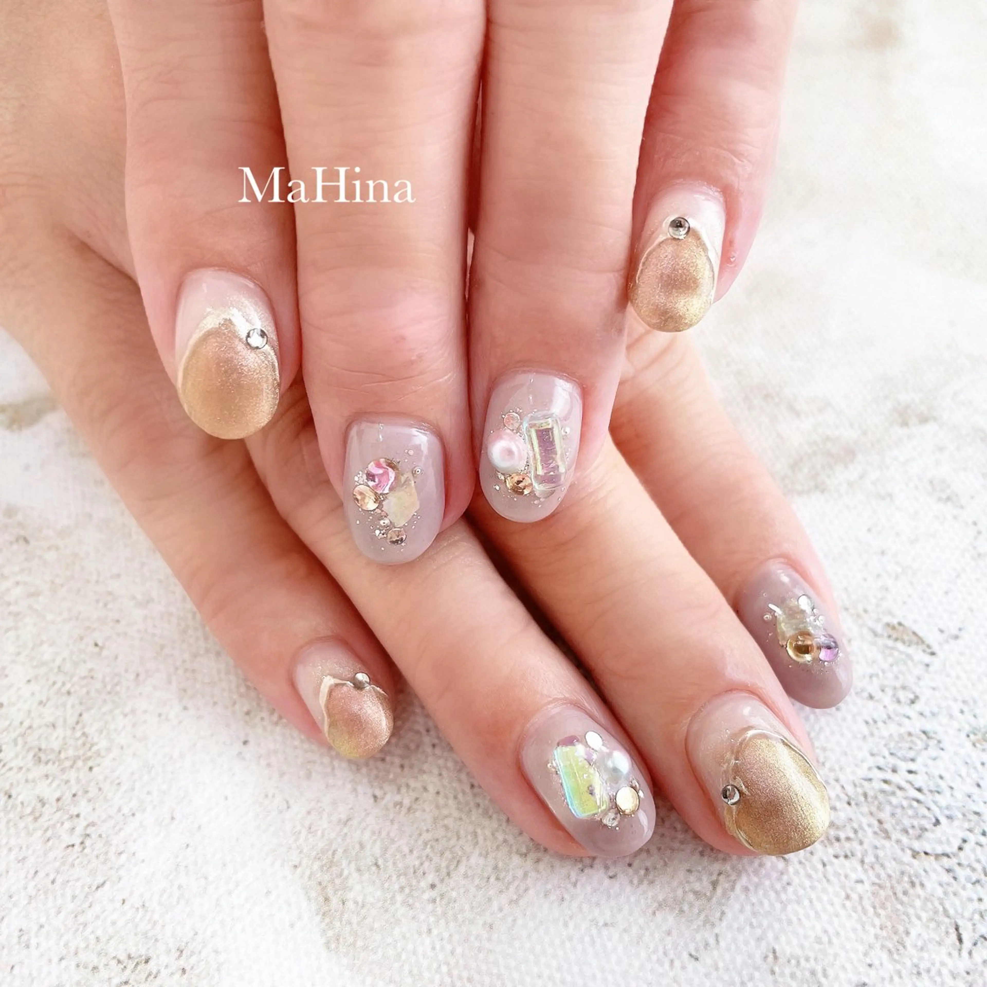 ネイル Healing Salon...MaHina(マヒナ)所属・MaHina🌙 salonのネイルデザイン