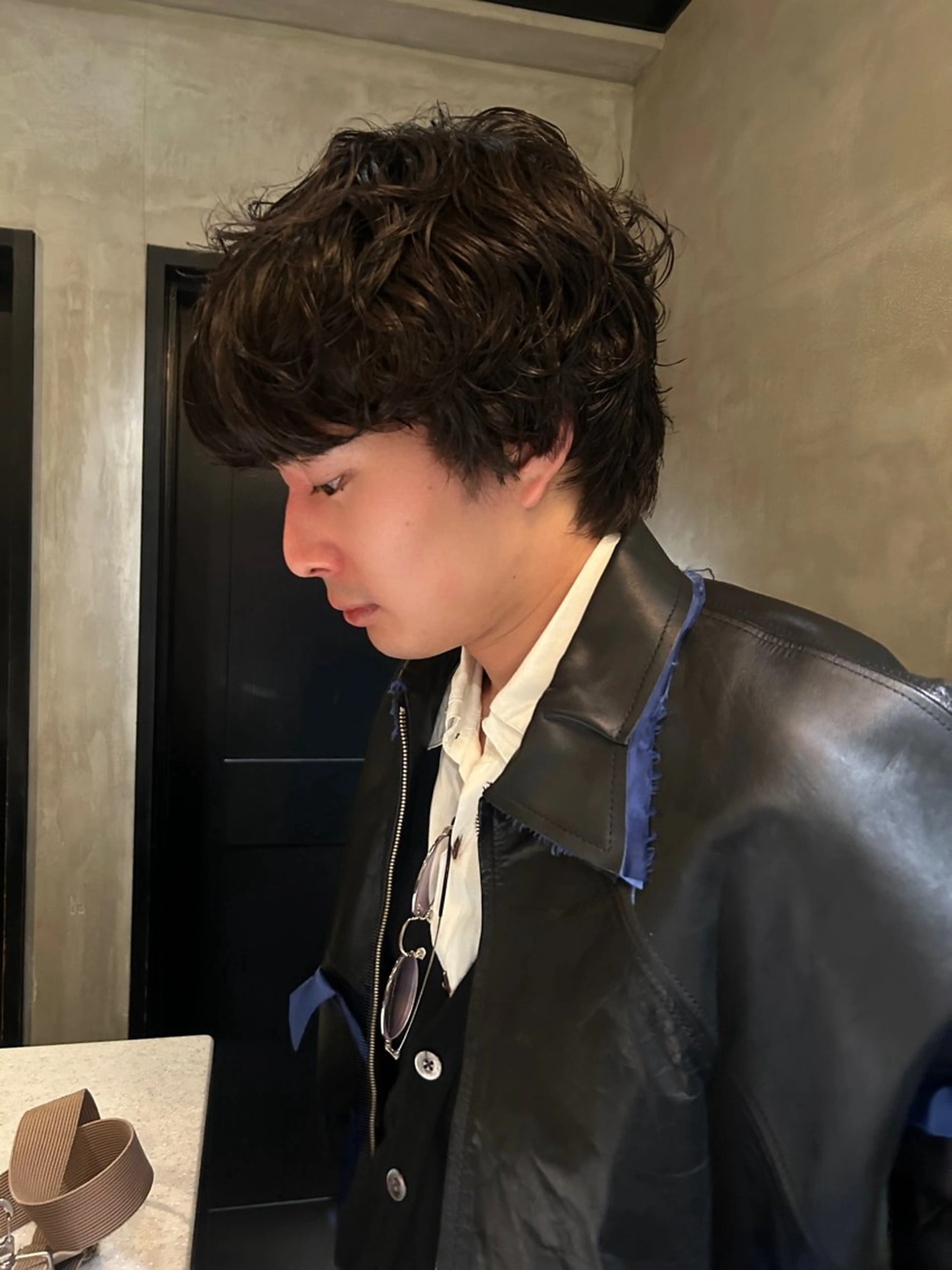 ショート パーマ メンズ パーマ デザイン/アレンジ ❤︎イシイレイのヘアスタイル