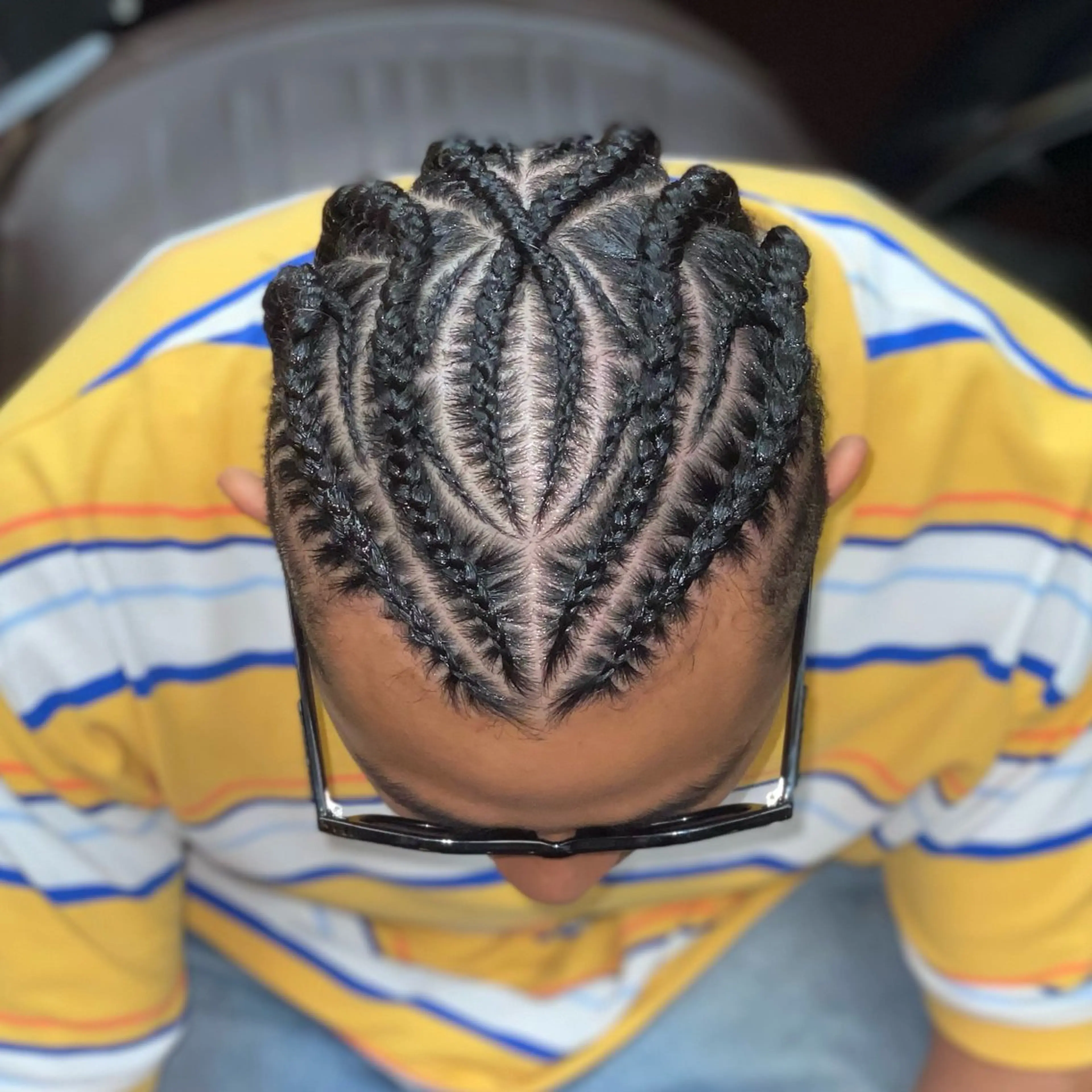 【メンズブラックヘア】コーンロウ⛓️ブレイズ⚔️タイトロープ🧬などの特殊ヘアでメニューお困りの方はこちらから📩の写真