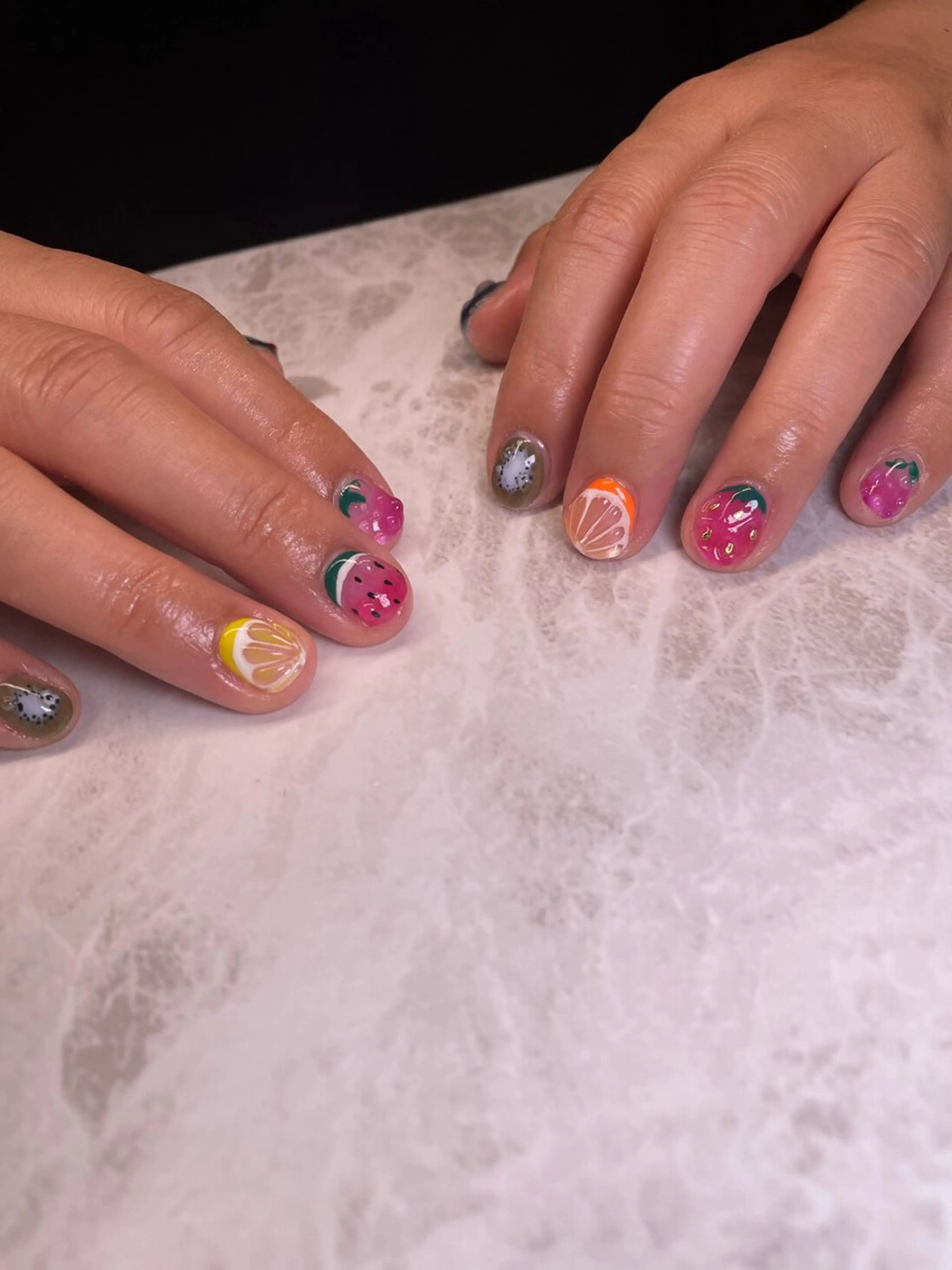 ネイル ハンドネイル YOUTH nails waxing所属・YOUTH natsumiのネイルデザイン