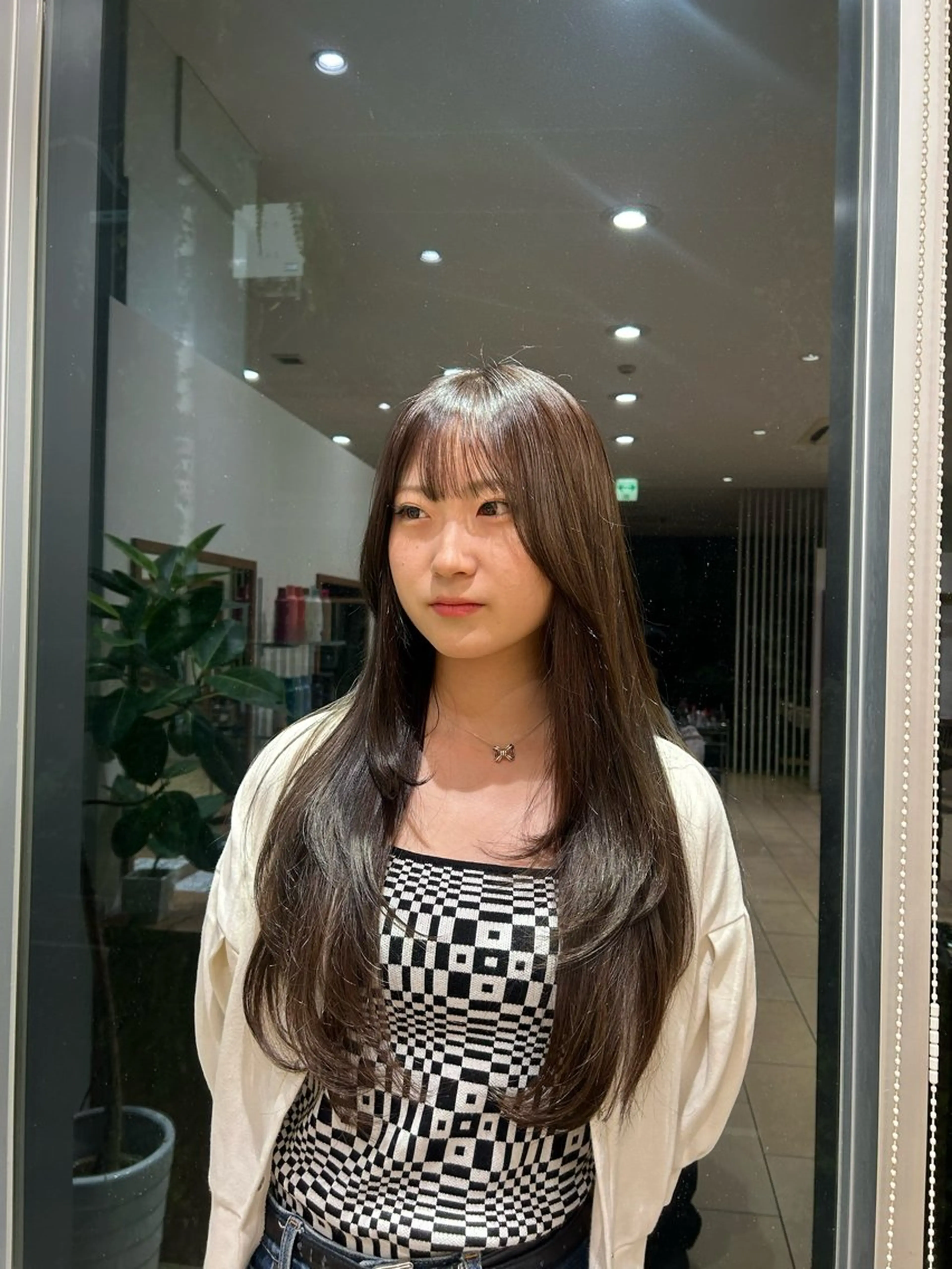 ロング カラー M.SLASH AVEDA 自由が丘所属・佐々木 萌衣のヘアスタイル