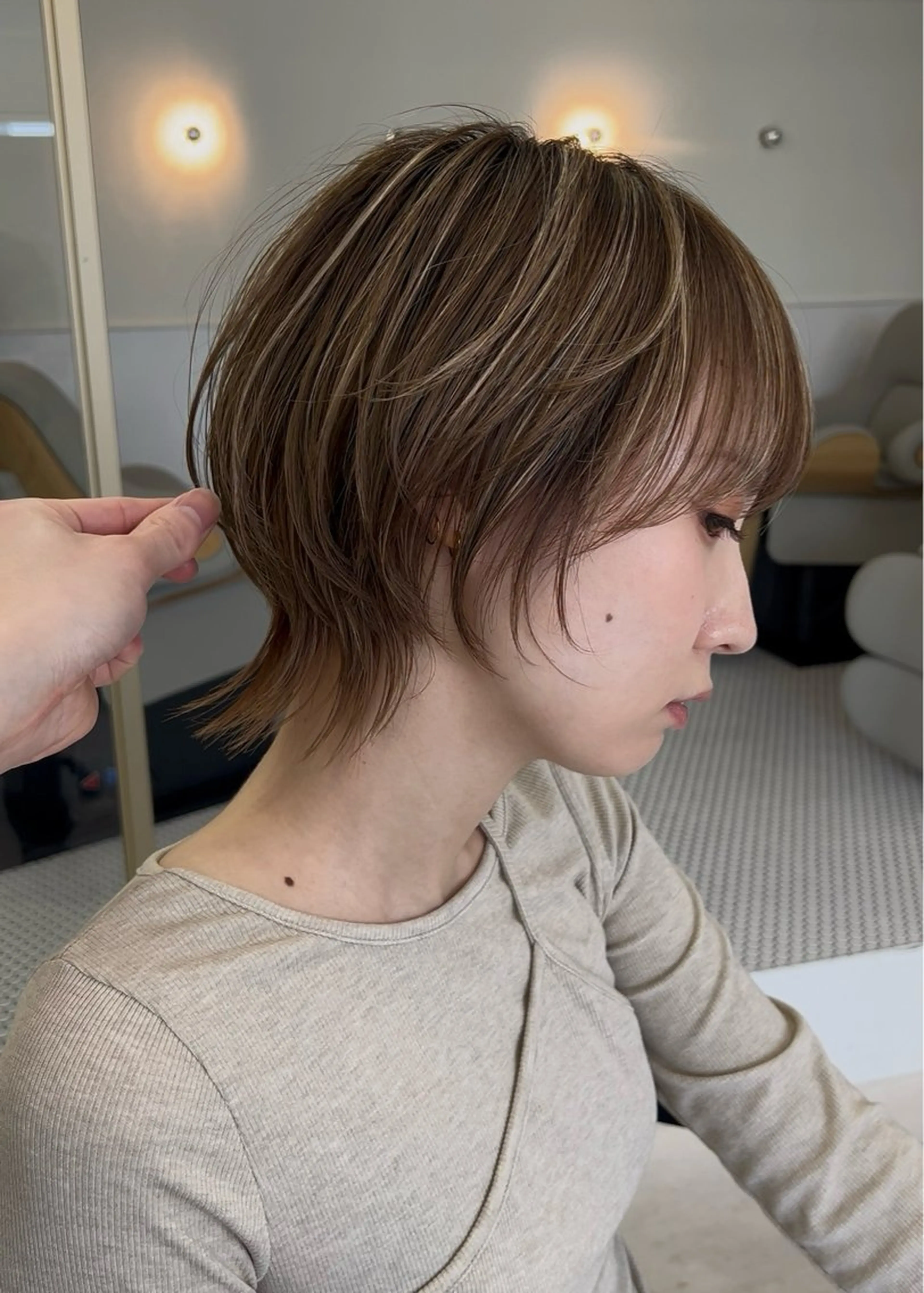 ✨ミニモ限定価格✨【似合わせウルフカット×シルクトリートメント】ウルフ/ショートウルフ/レイヤーウルフ/ナチュラルウルフの写真