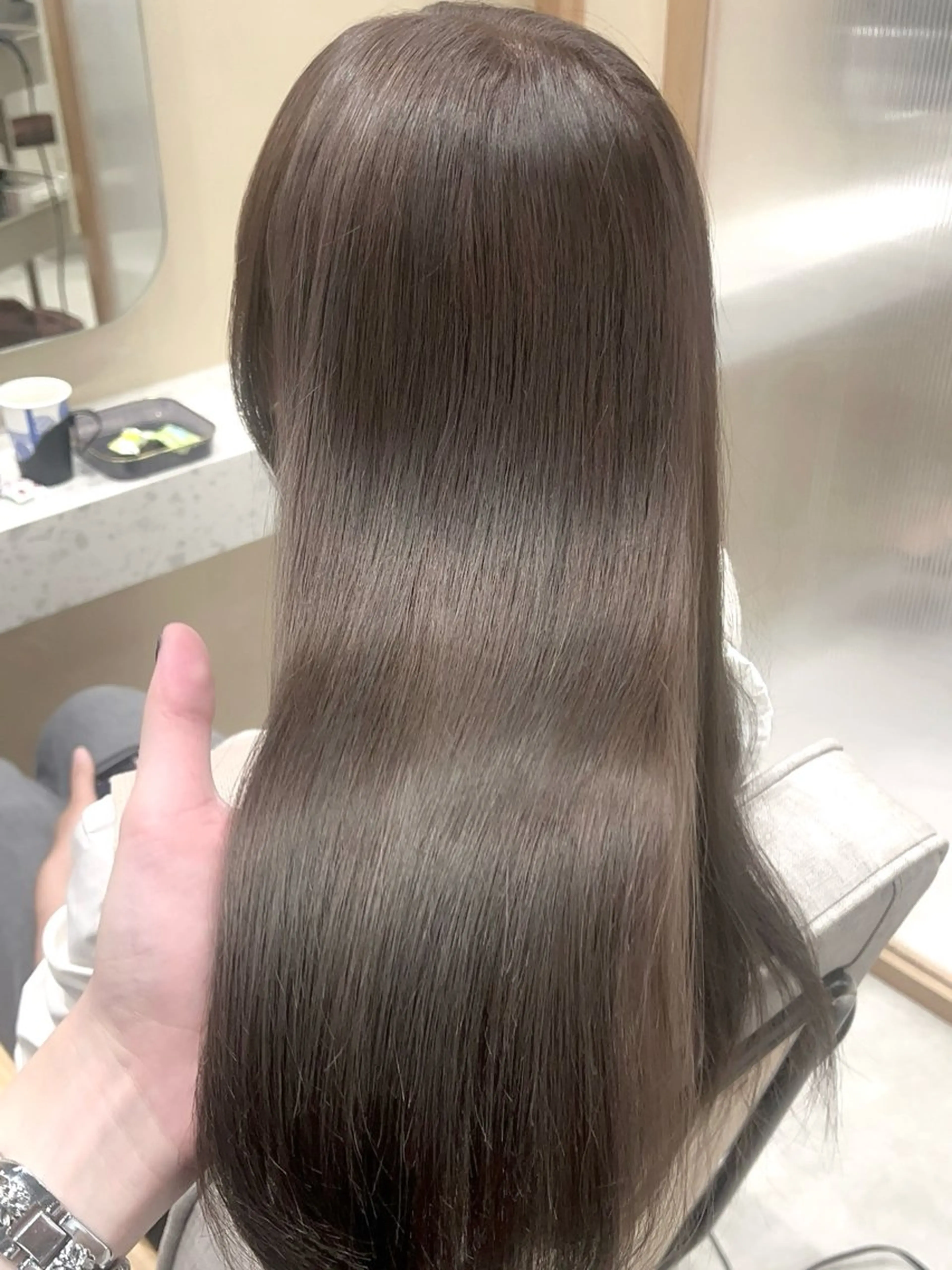 ロング 髪質改善 トリートメント ヘアカラー トリートメント 💎髪質改善/艶髪 💎mizuki💎のヘアスタイル