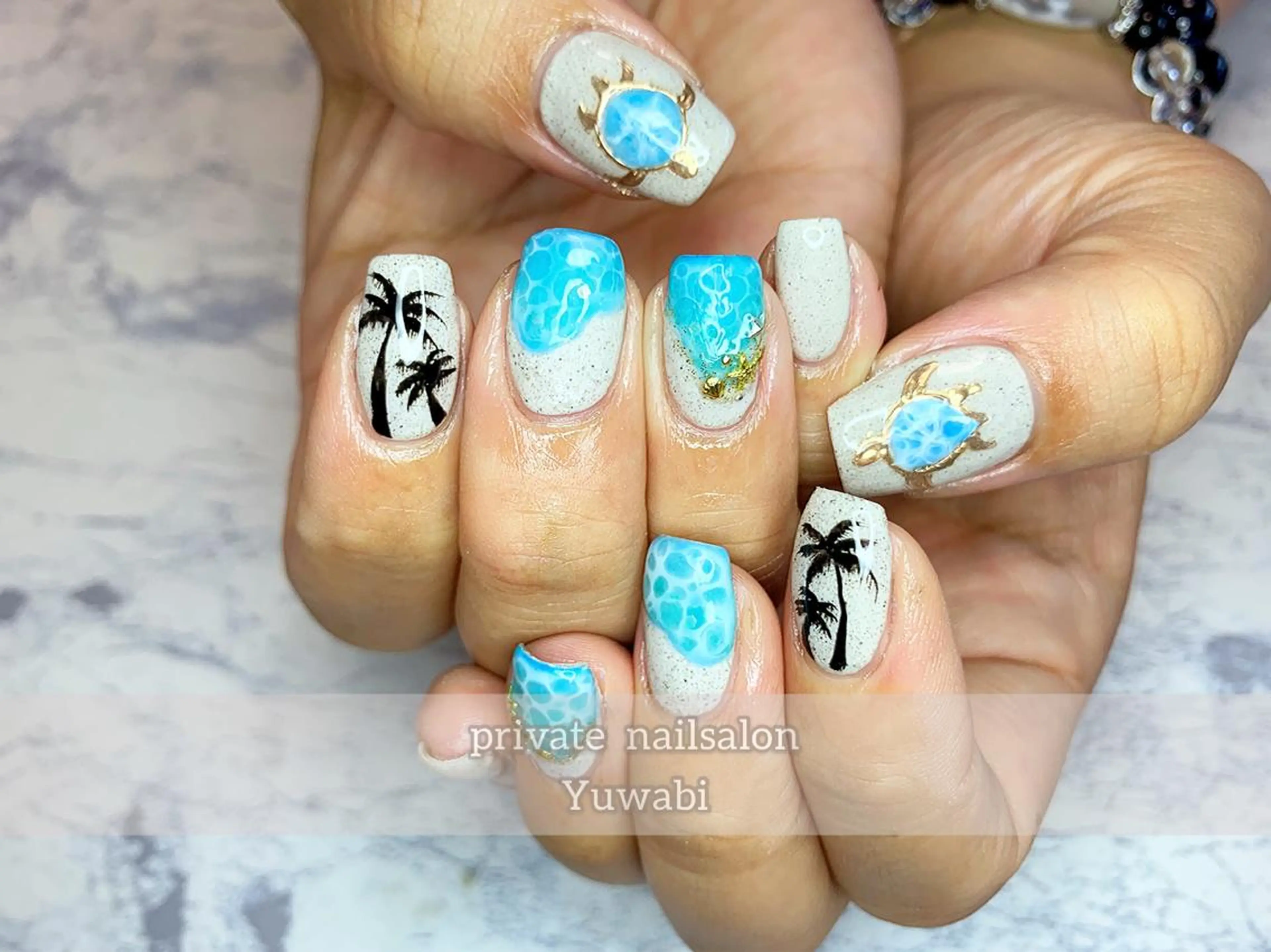 ネイル アートネイル ハンドネイル フットネイル Yuwabi Nail所属・Mimore ミモア 水戸のネイルデザイン