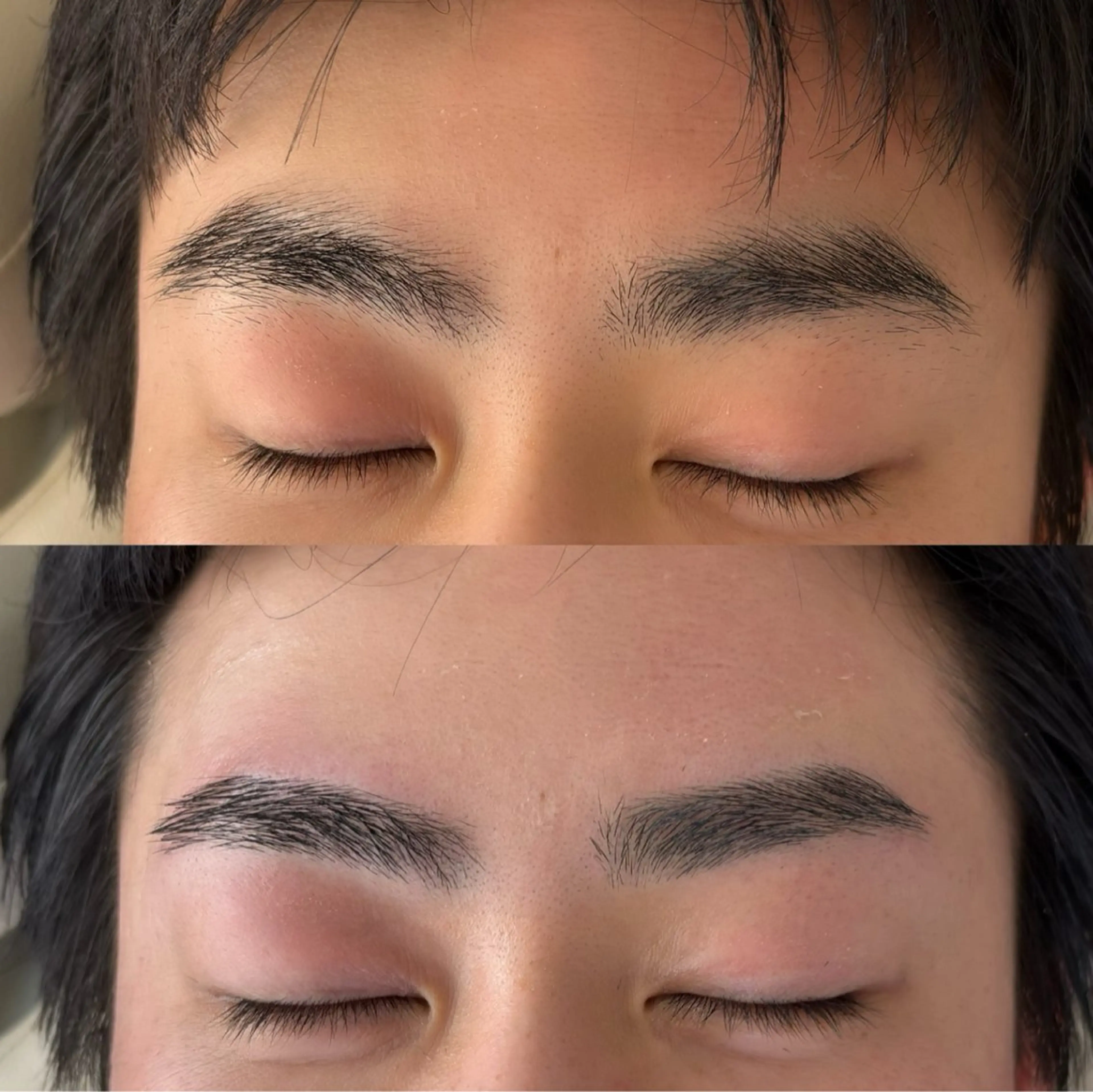 【メンズ限定】清潔感UP◎アイブロウスタイリング(wax+間引き込み)の写真