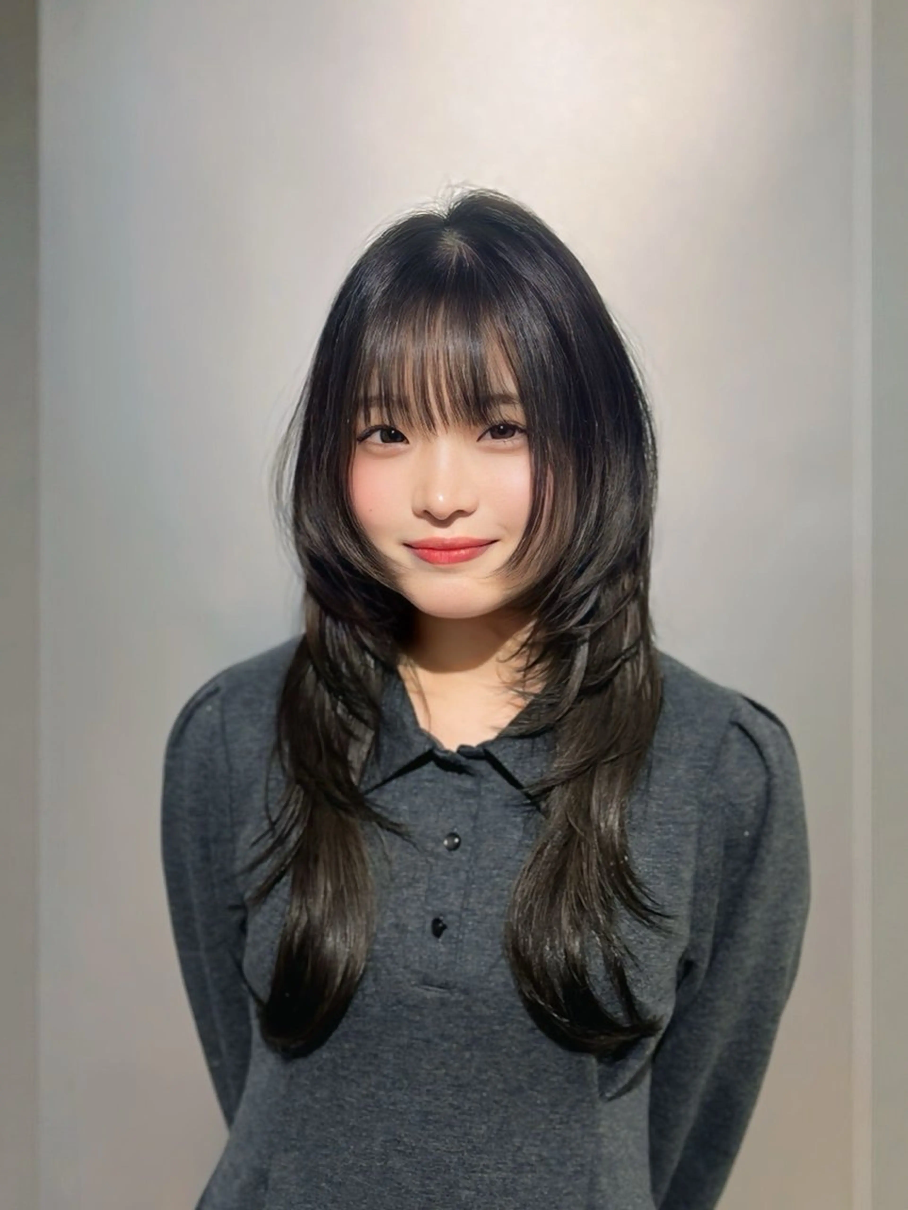 ロング カラー カット トリートメント レイヤー‪✕‬前髪 顔周り特化💫ひかるのヘアスタイル