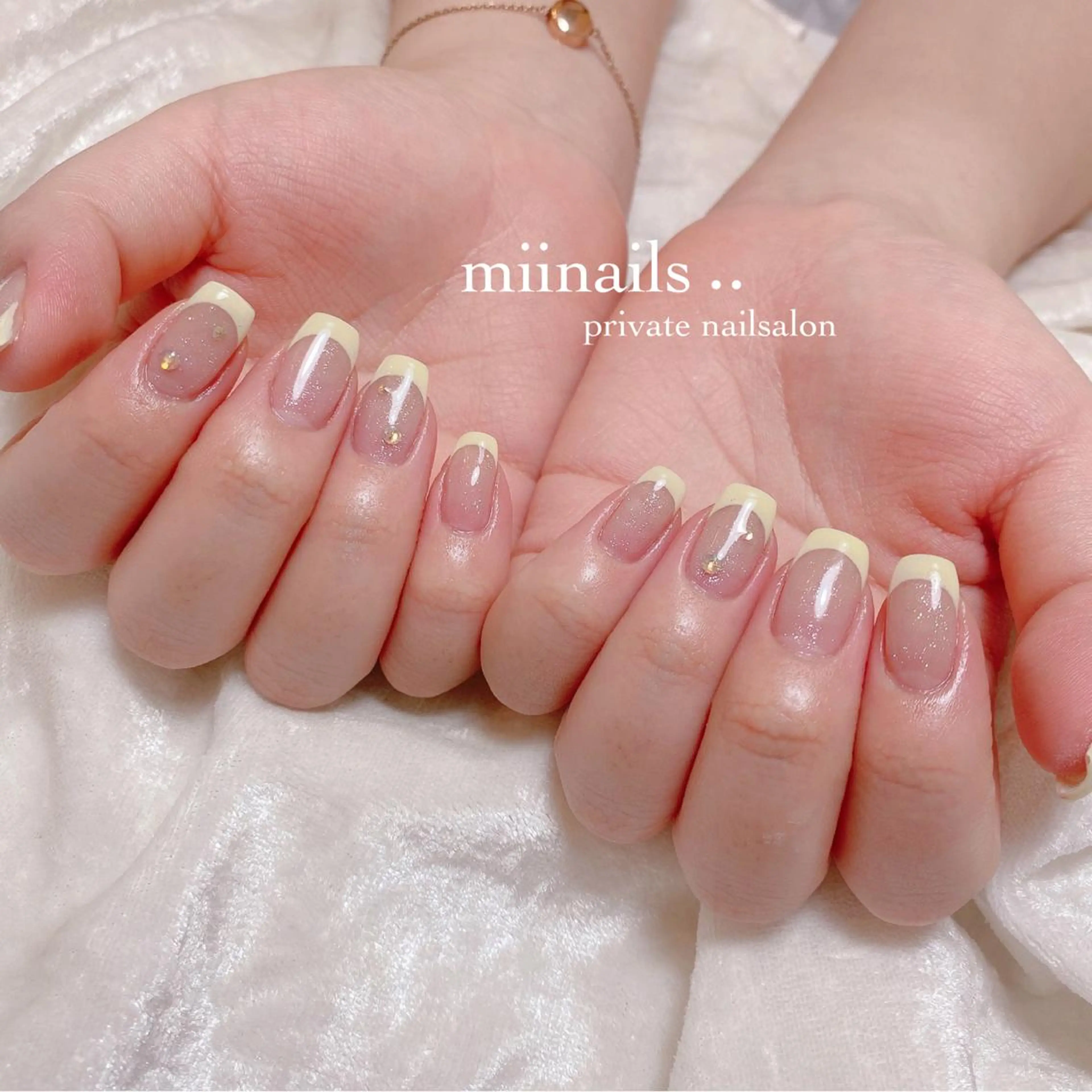 ネイル 韓国ネイル ワンホンネイル ハンドネイル nailsalon miinailsのネイルデザイン