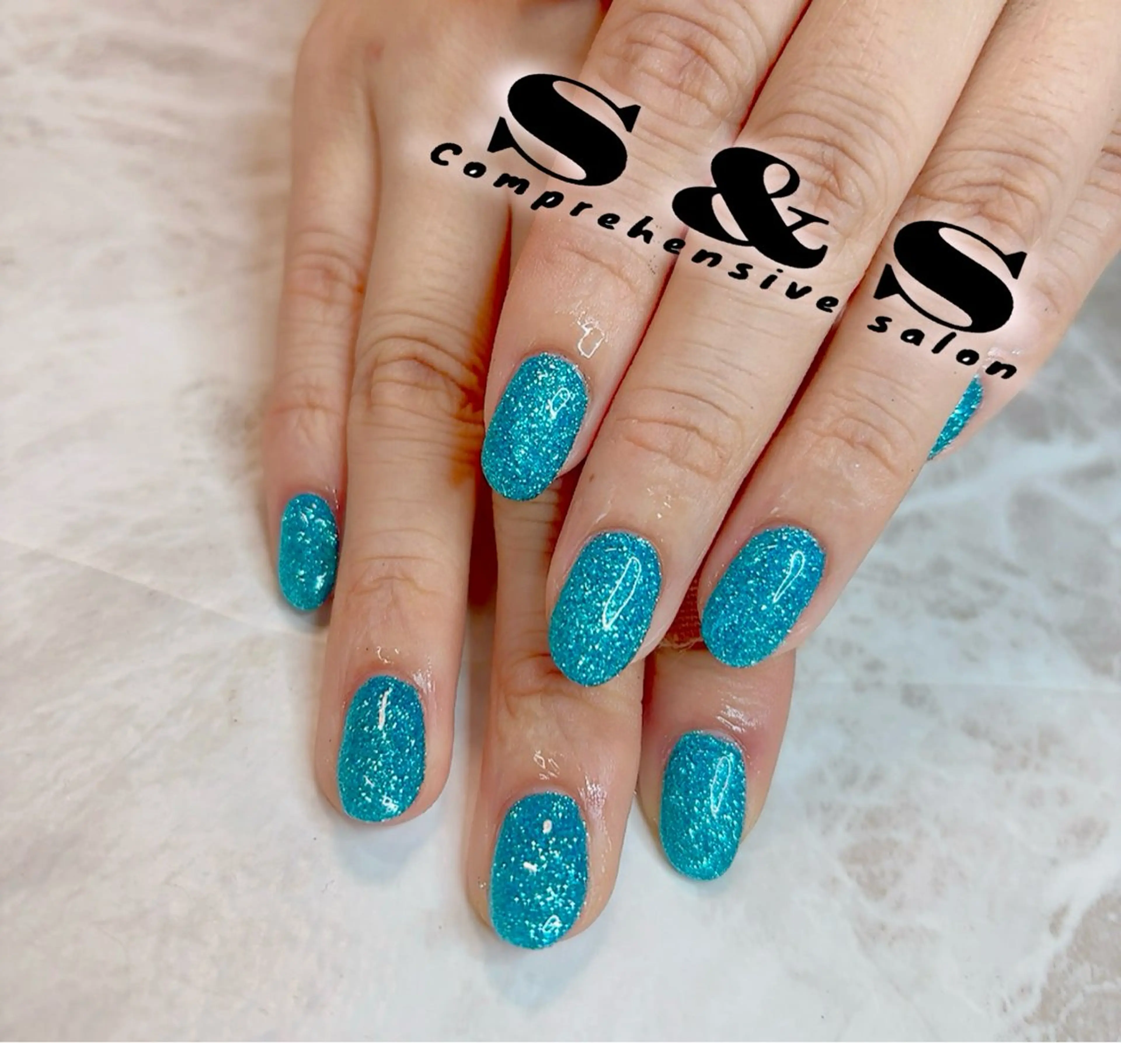 ネイル ラメ(グリッター) S&S 村田小百合のネイルデザイン