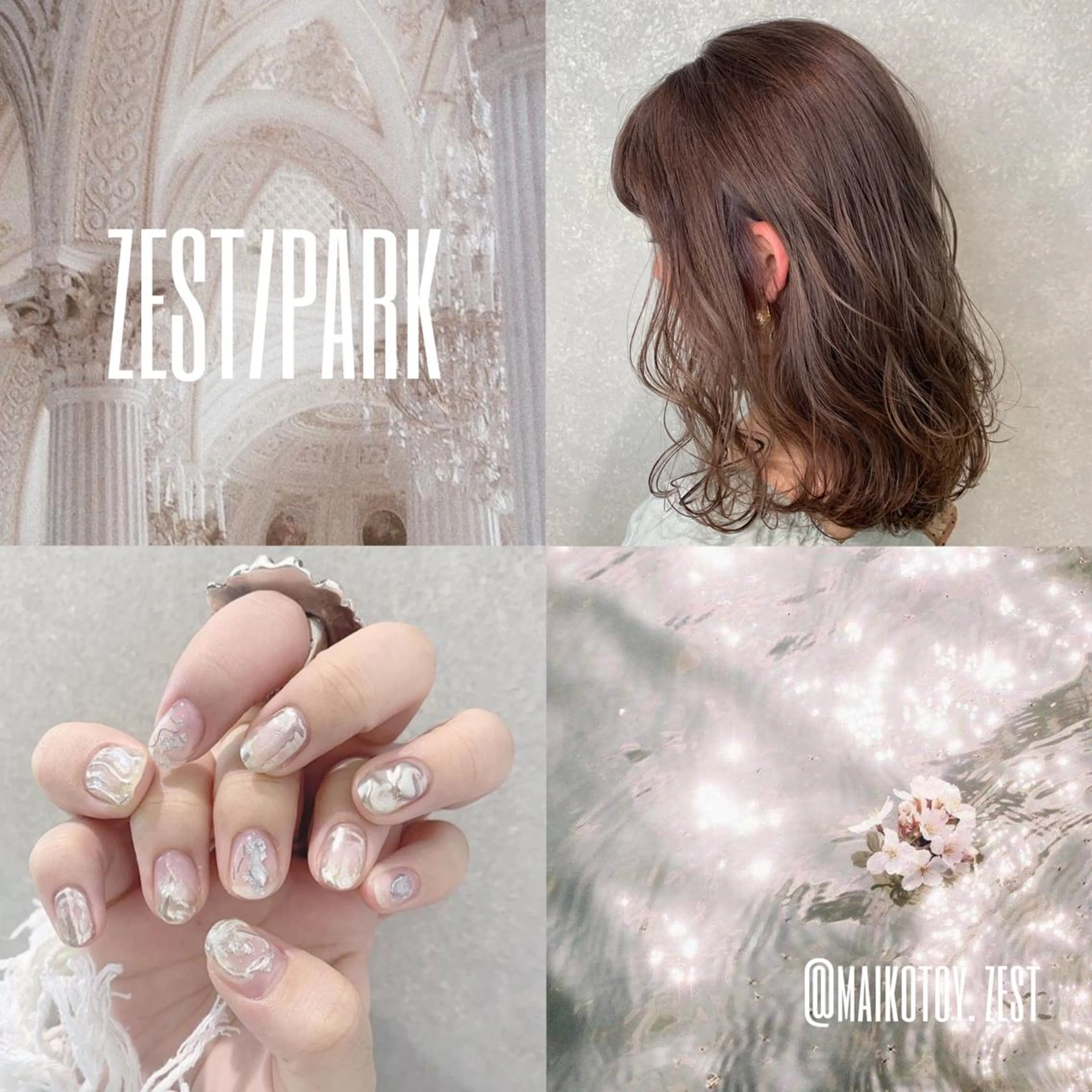 🧴nail artやり放題 + hair colorの写真