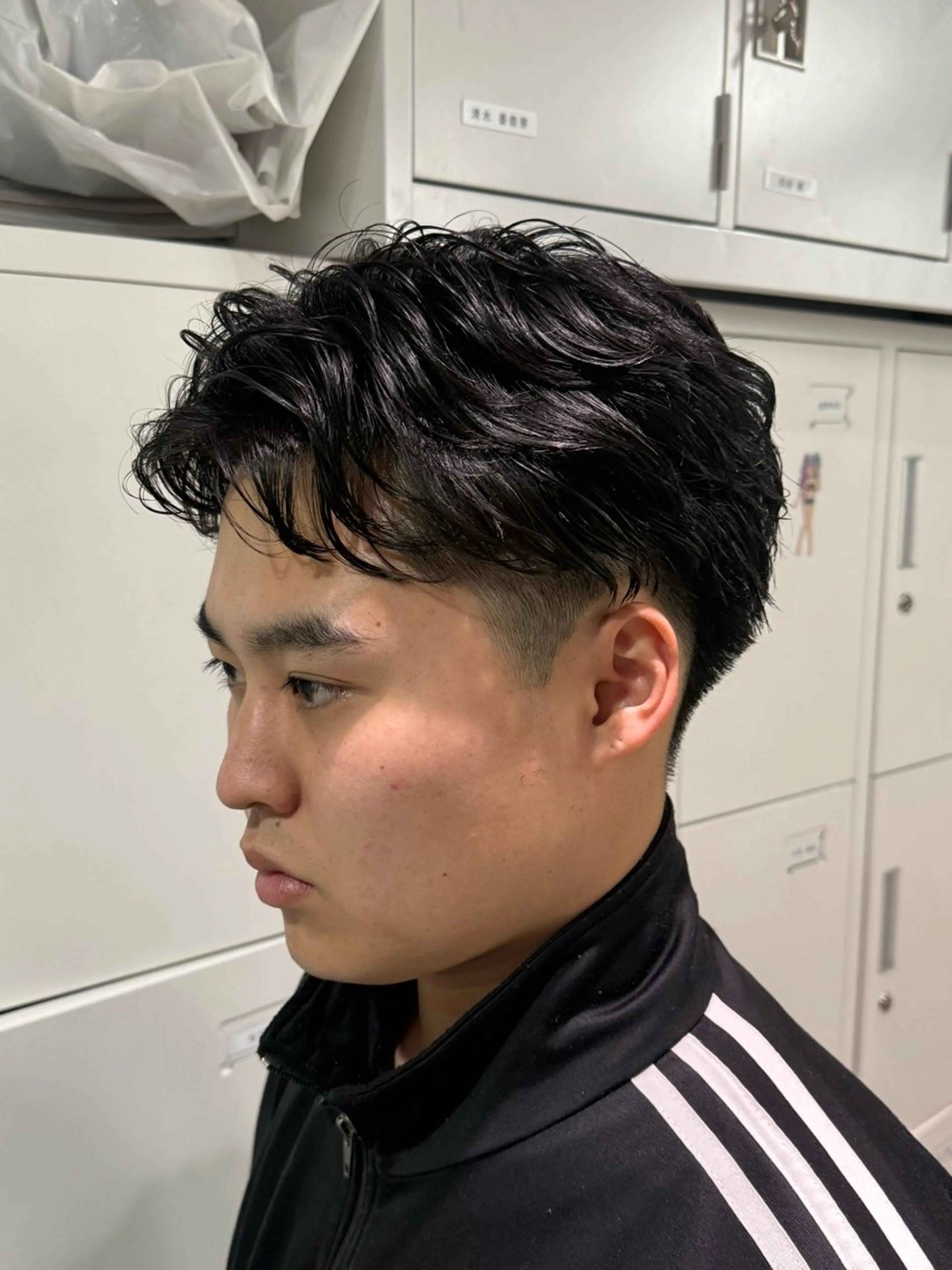 パーマ メンズ カット パーマ トリートメント カラー/パ ーマ/松野和志のヘアスタイル