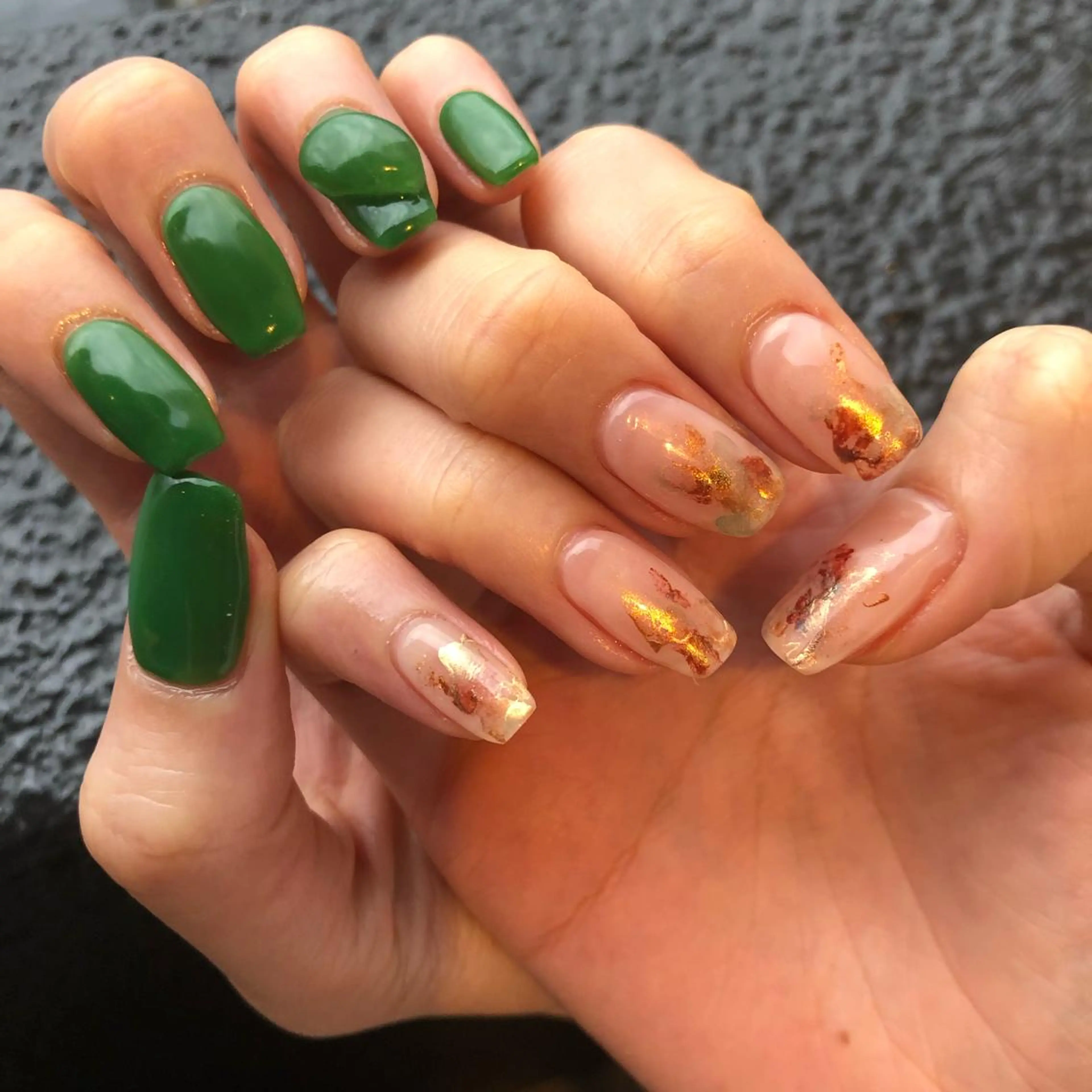 ロング カラー ヘアアレンジ キッズ ネイル マツエク・マツパ 福田 加奈のネイルデザイン