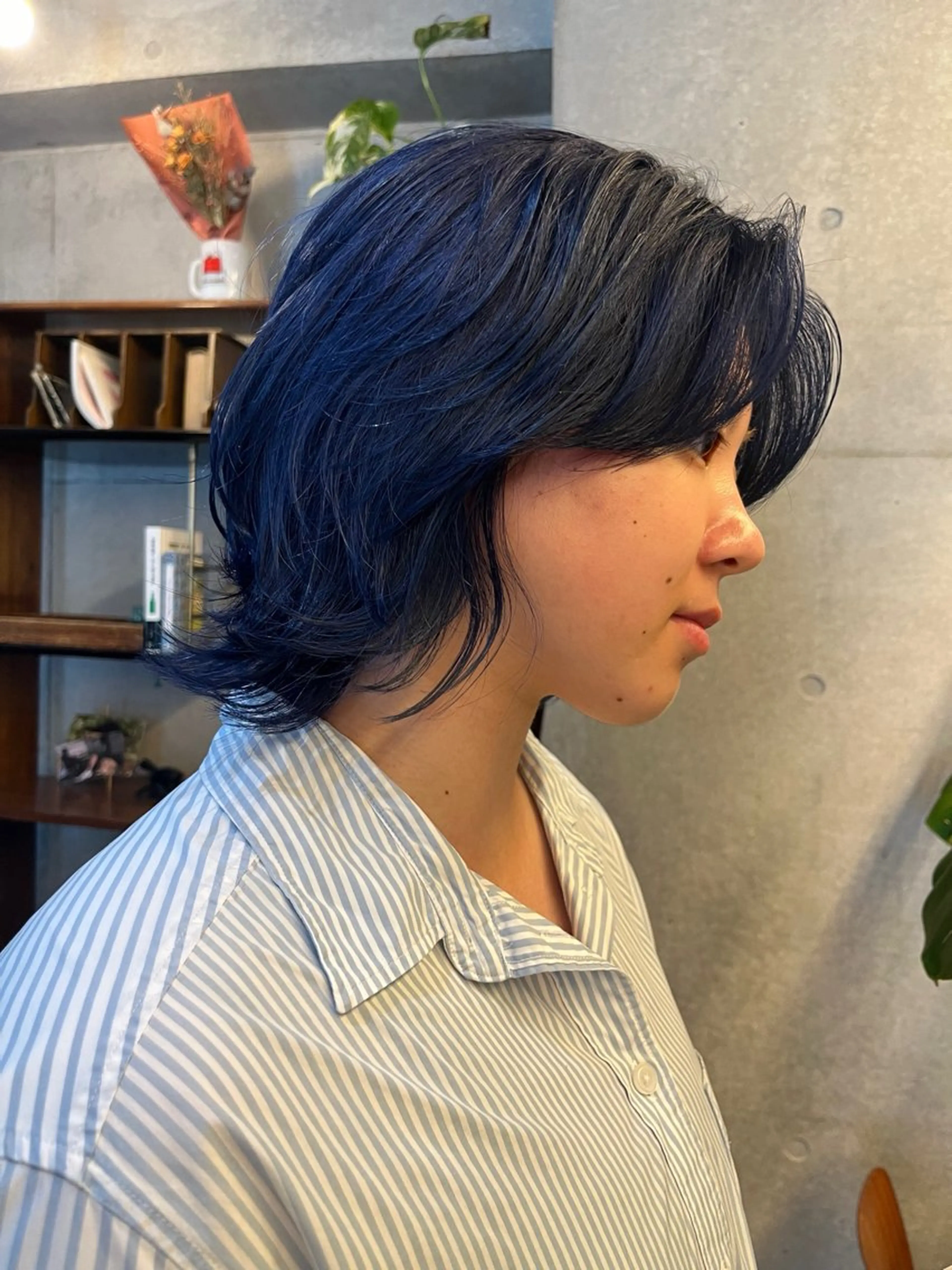 ショート レイヤーカット\ウル フ　chinatsuのヘアスタイル