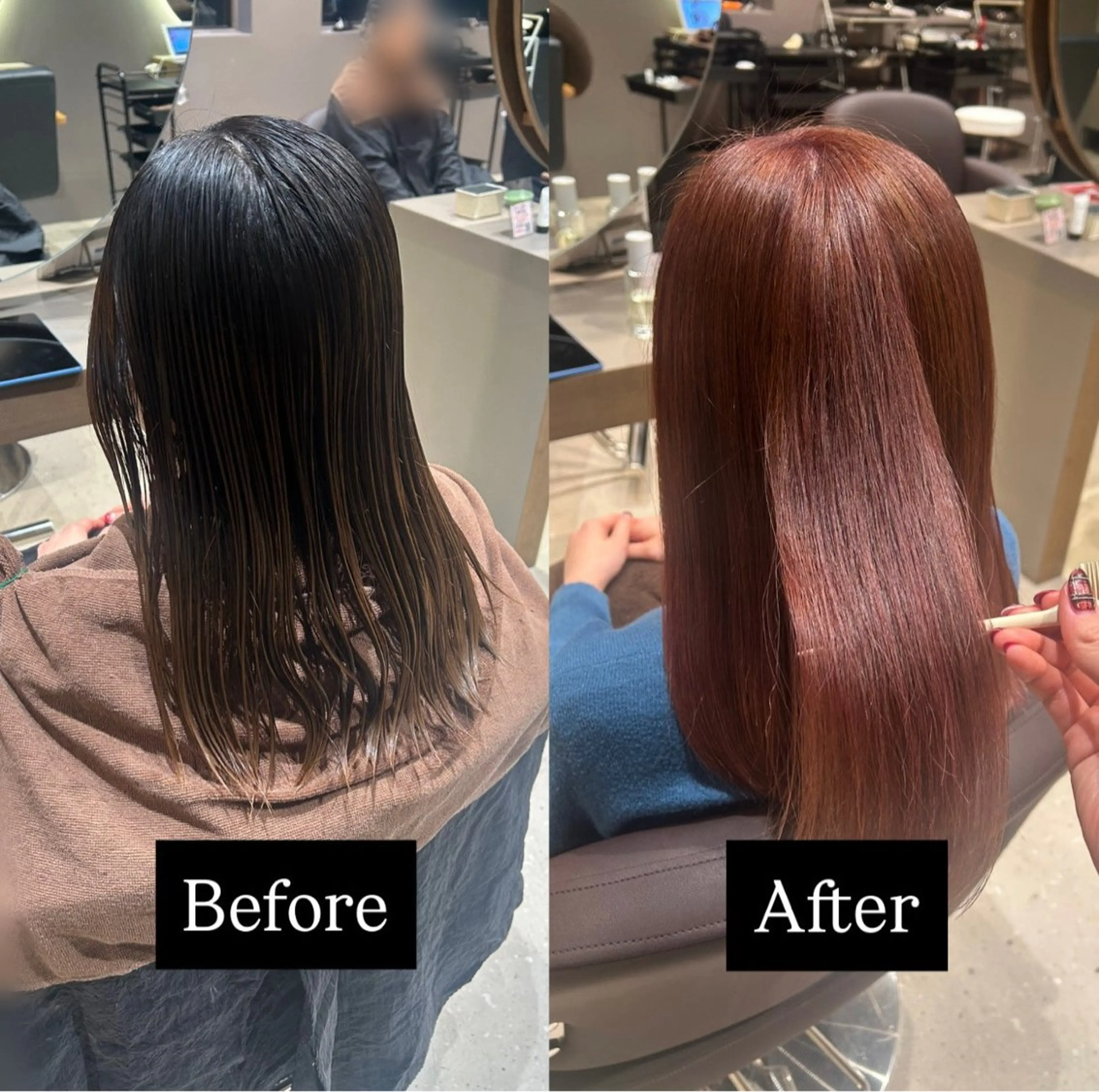 ロング ヘアカラー トリートメント ☀️柏木 ほのか☀️のヘアスタイル