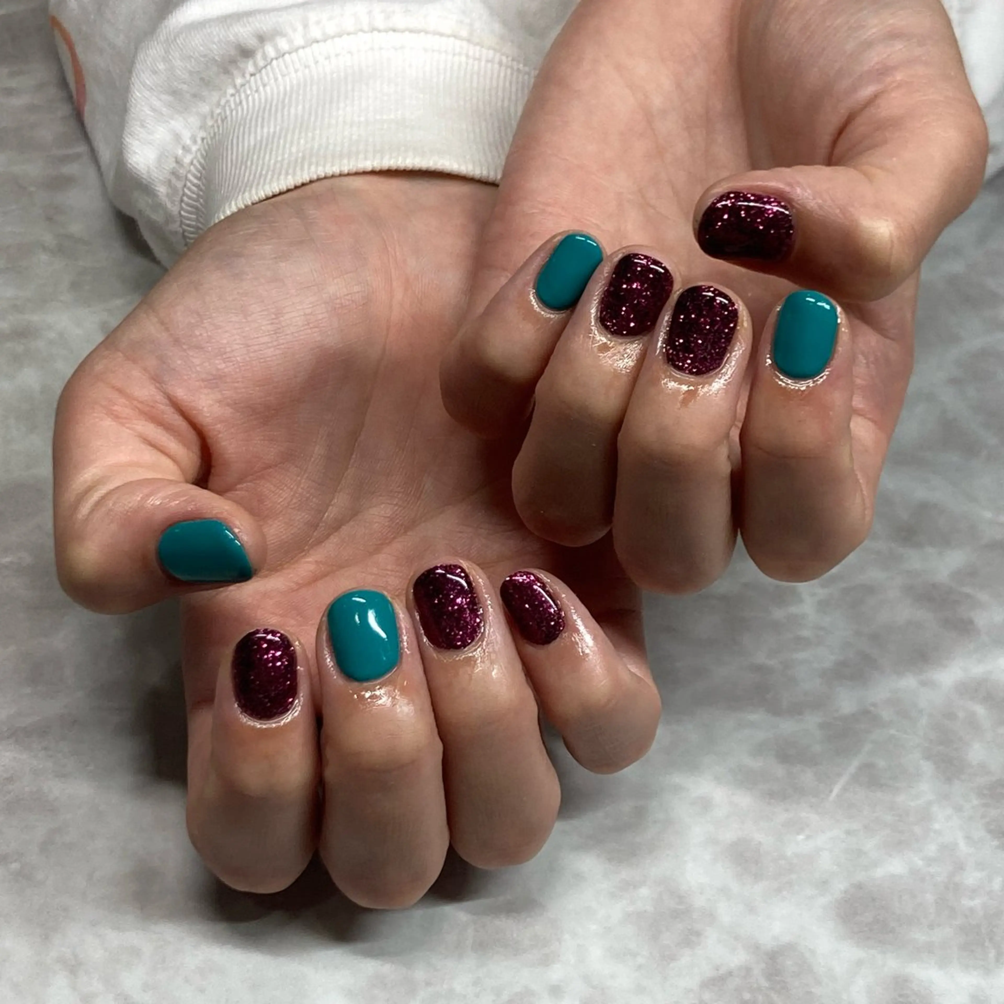 ネイル ラメ(グリッター) ハンドネイル nail salon　share所属・Share wakanaのネイルデザイン