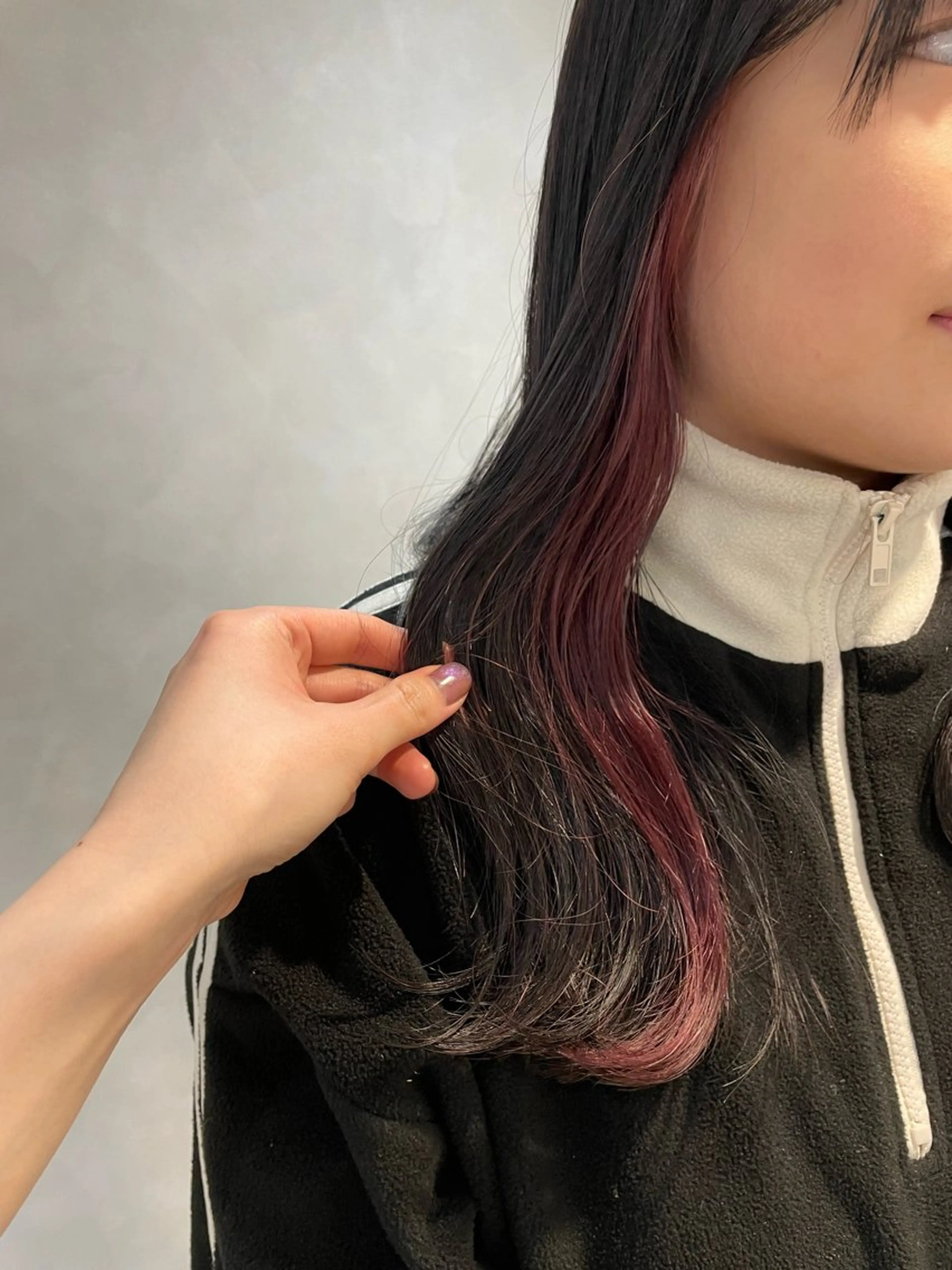 セミロング カラー Hatsune 🐯レイヤーカットのヘアスタイル
