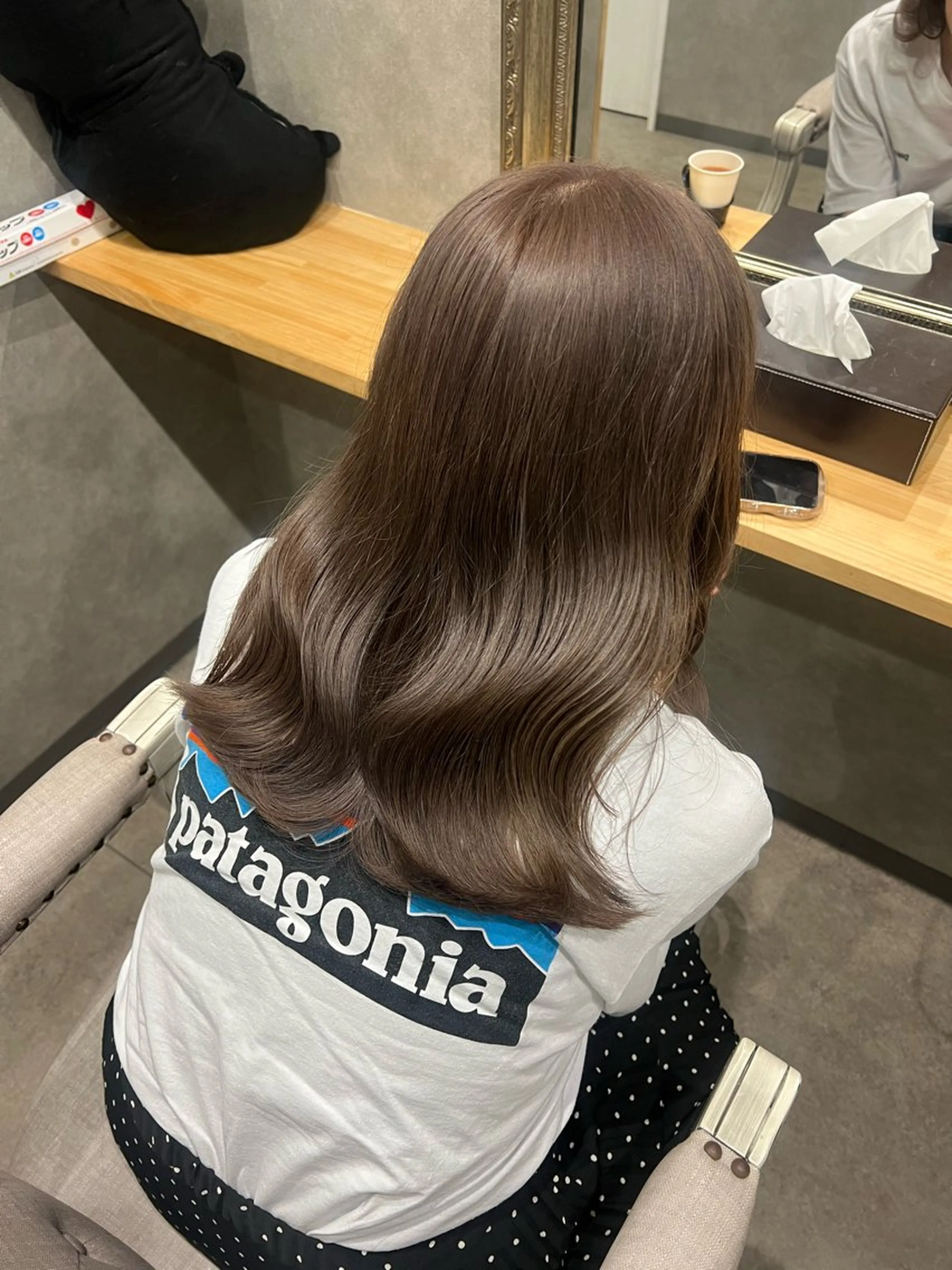 セミロング カラー ベージュカラー ブラウンカラー ブラウンベージュ 🎀🕊RION 🩰のヘアスタイル