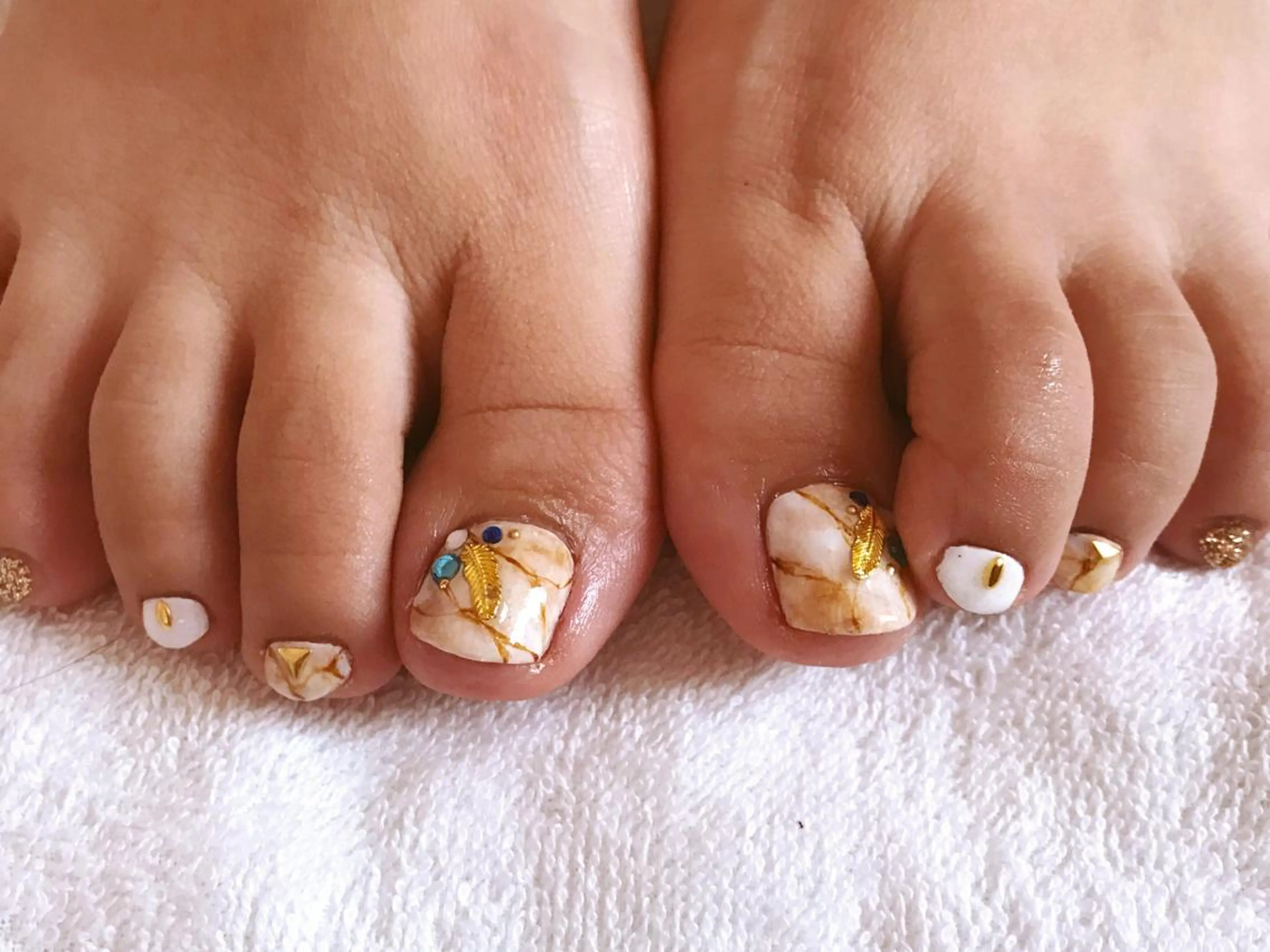 ネイル 大理石ネイル(マーブル) Era nailのネイルデザイン