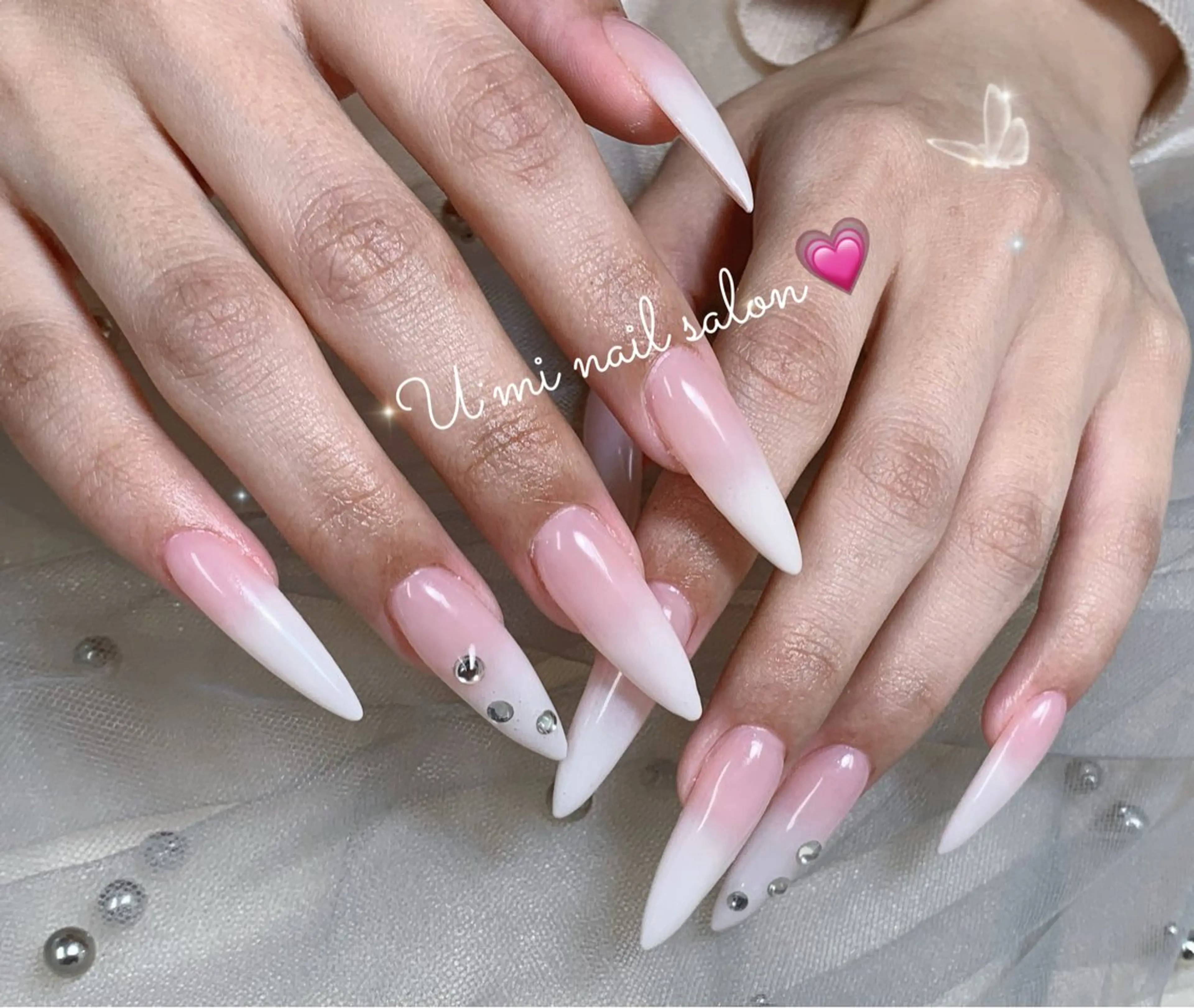 ネイル 持ち込み ハンドネイル Ｕ·Mi nail salon所属・u・mi  上野御徒町パラジェルのネイルデザイン