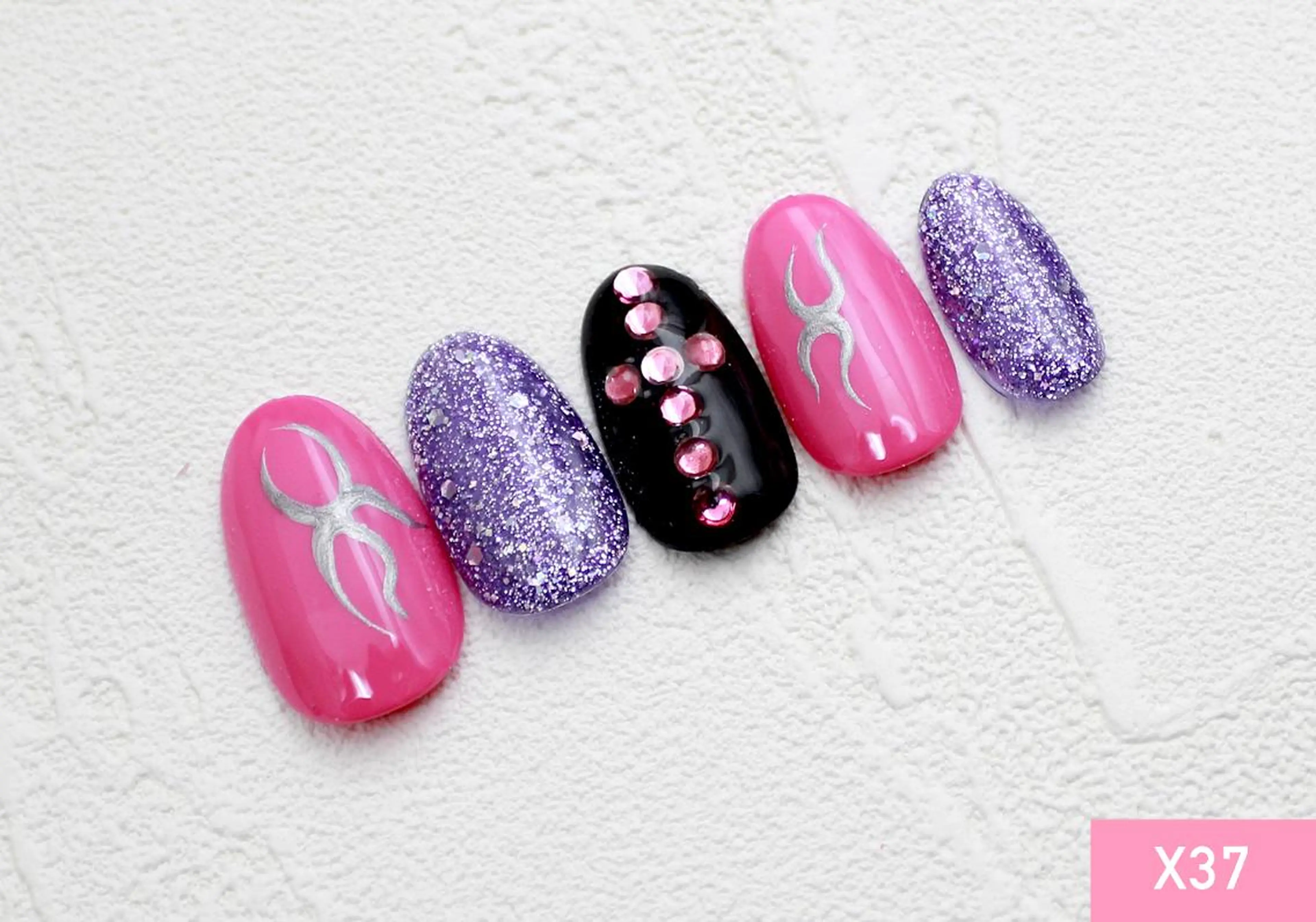 ネイル アートネイル ジェルネイル マグネットネイル ネイル nanのネイルデザイン