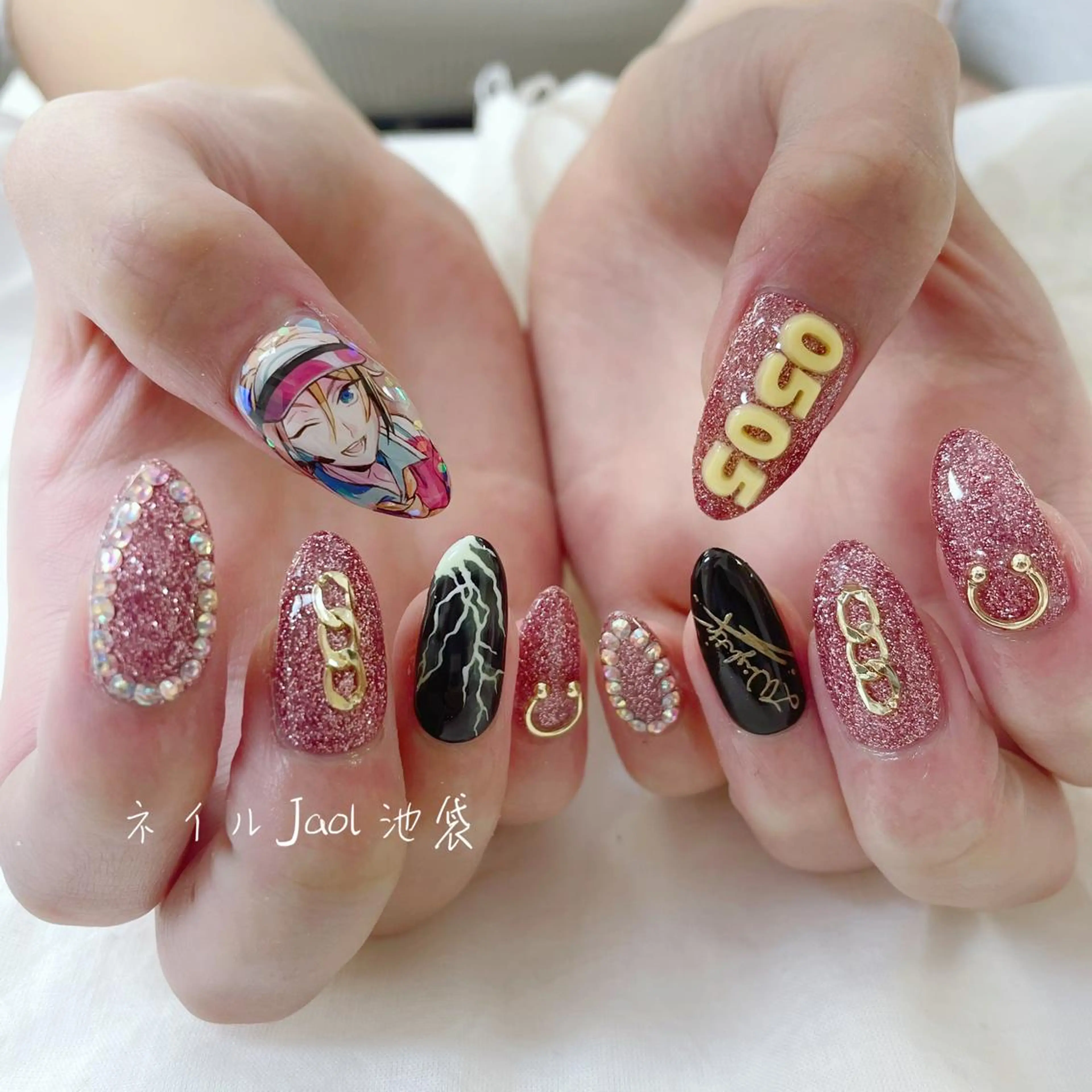 セミロング nail jaol池袋店所属・ネイルJaol 池袋のネイルデザイン