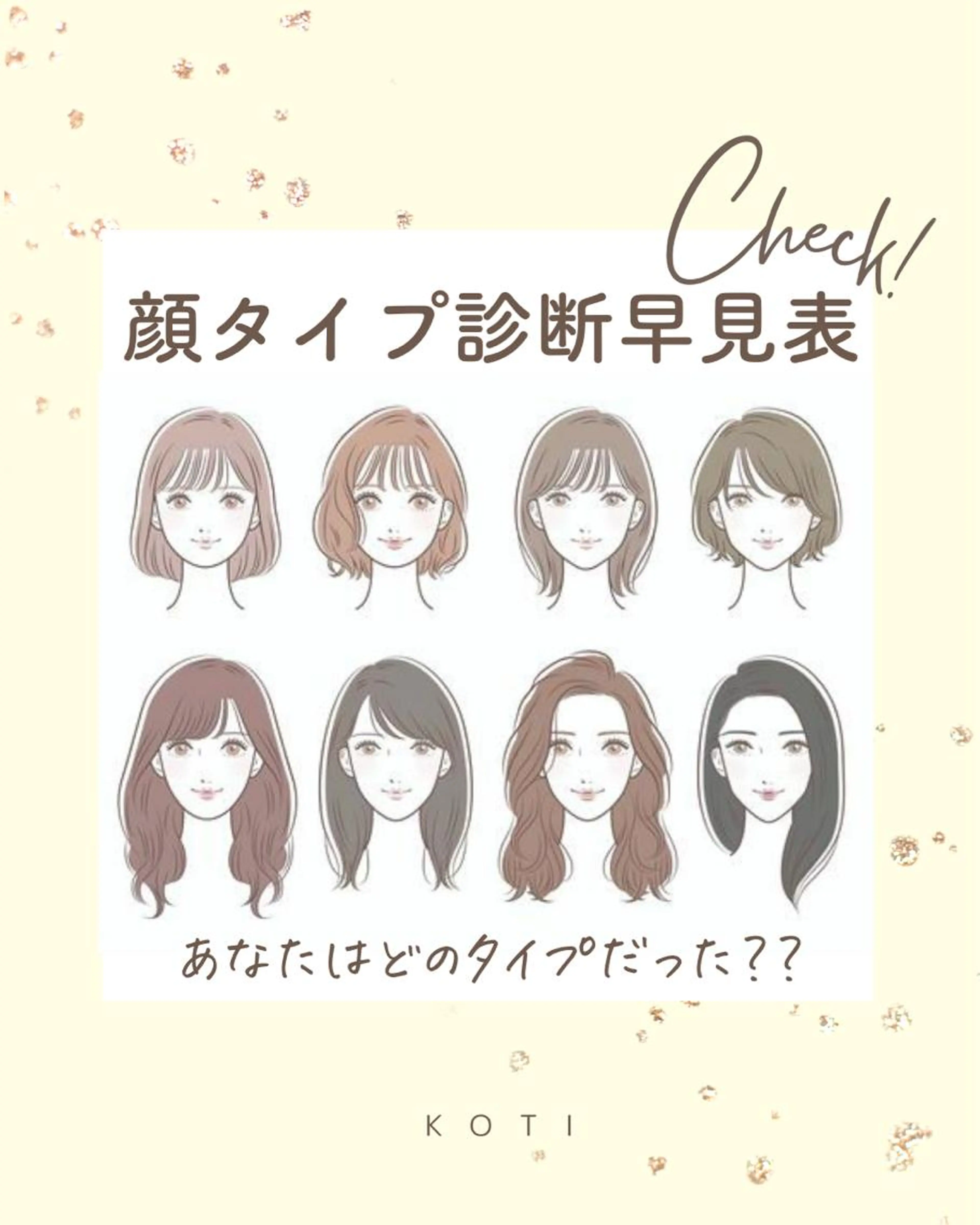 顔タイプ診断の写真