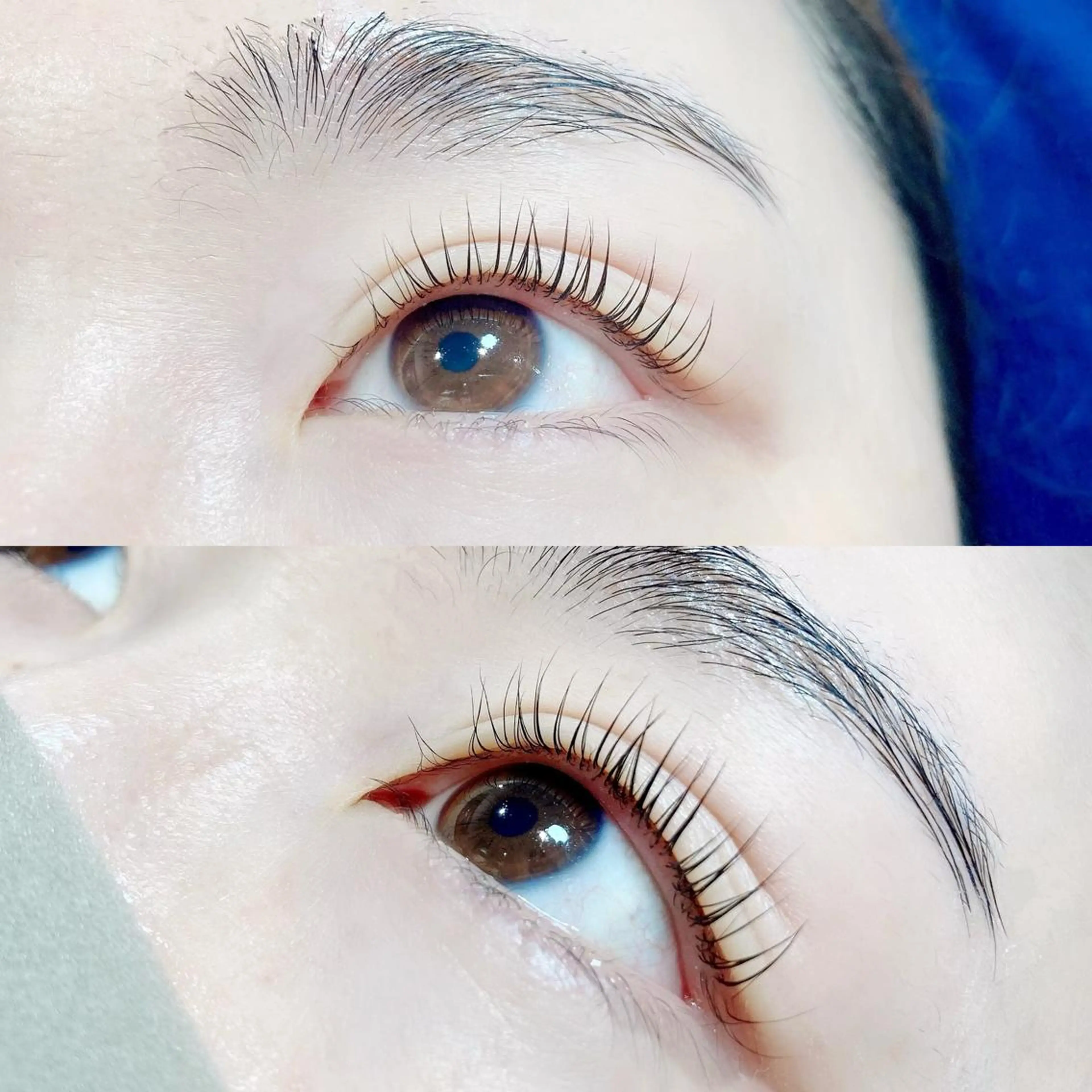 マツエク・マツパ パリジェンヌラッシュリフト 一重×まつ毛パーマ マリーテレジア 渋谷店❤️無料モデルのマツエク・マツパデザイン