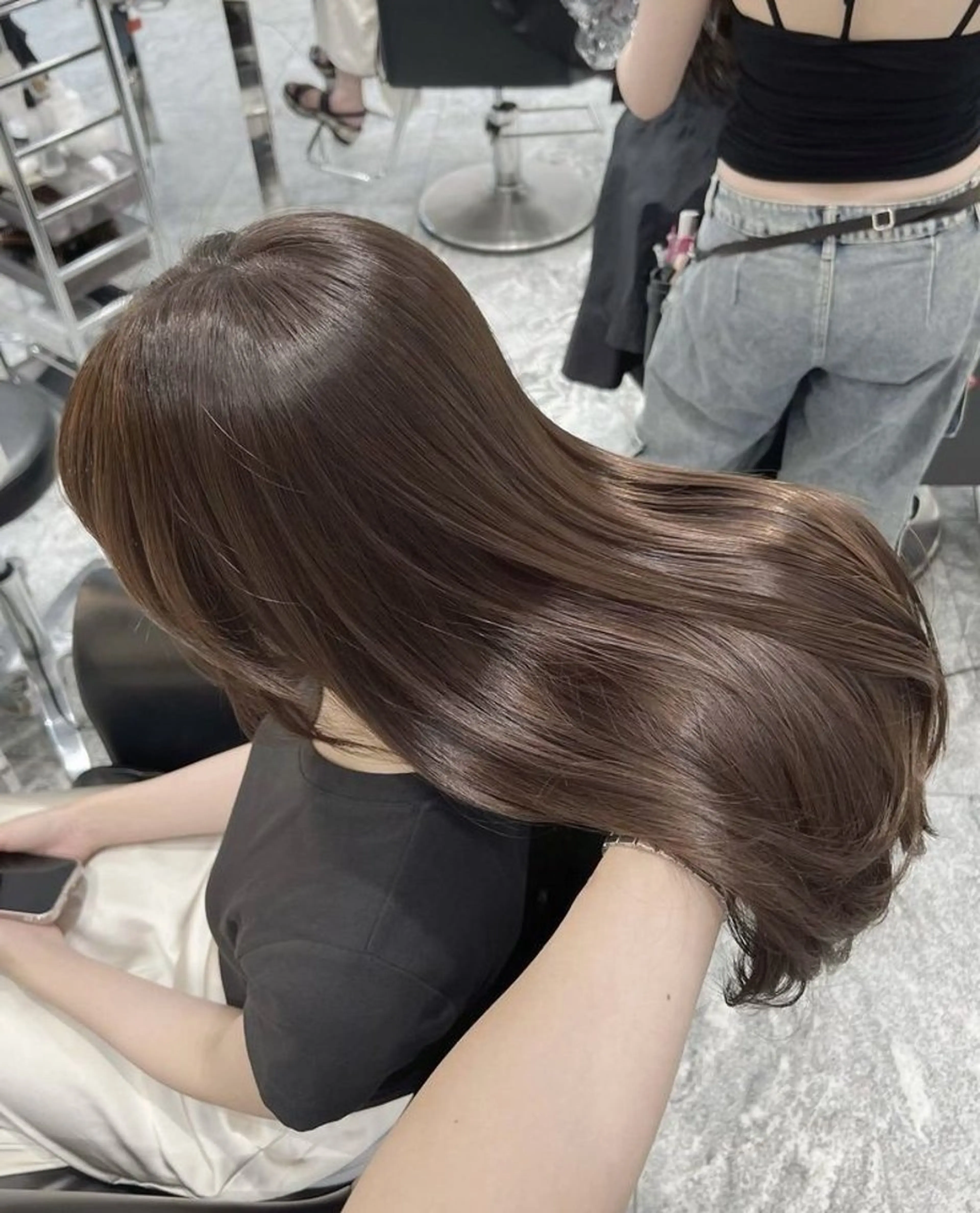 🩷ワンカラー🩷➕✨髪質改善トリートメント✨➕💆🏻‍♂️マッサージSPA💆🏻‍♂️の写真