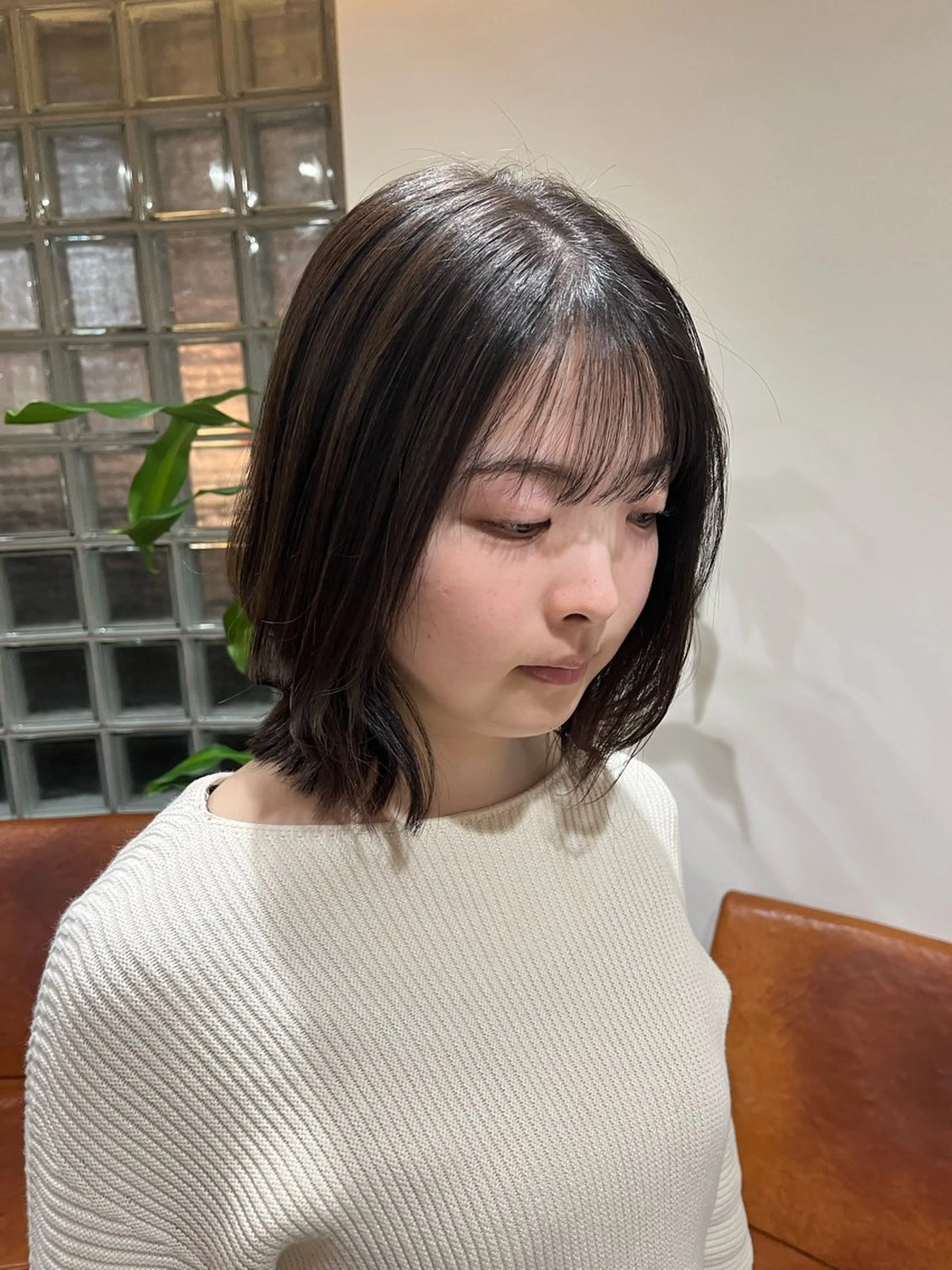 ミディアム 梅田美容室/カット /Maoのヘアスタイル