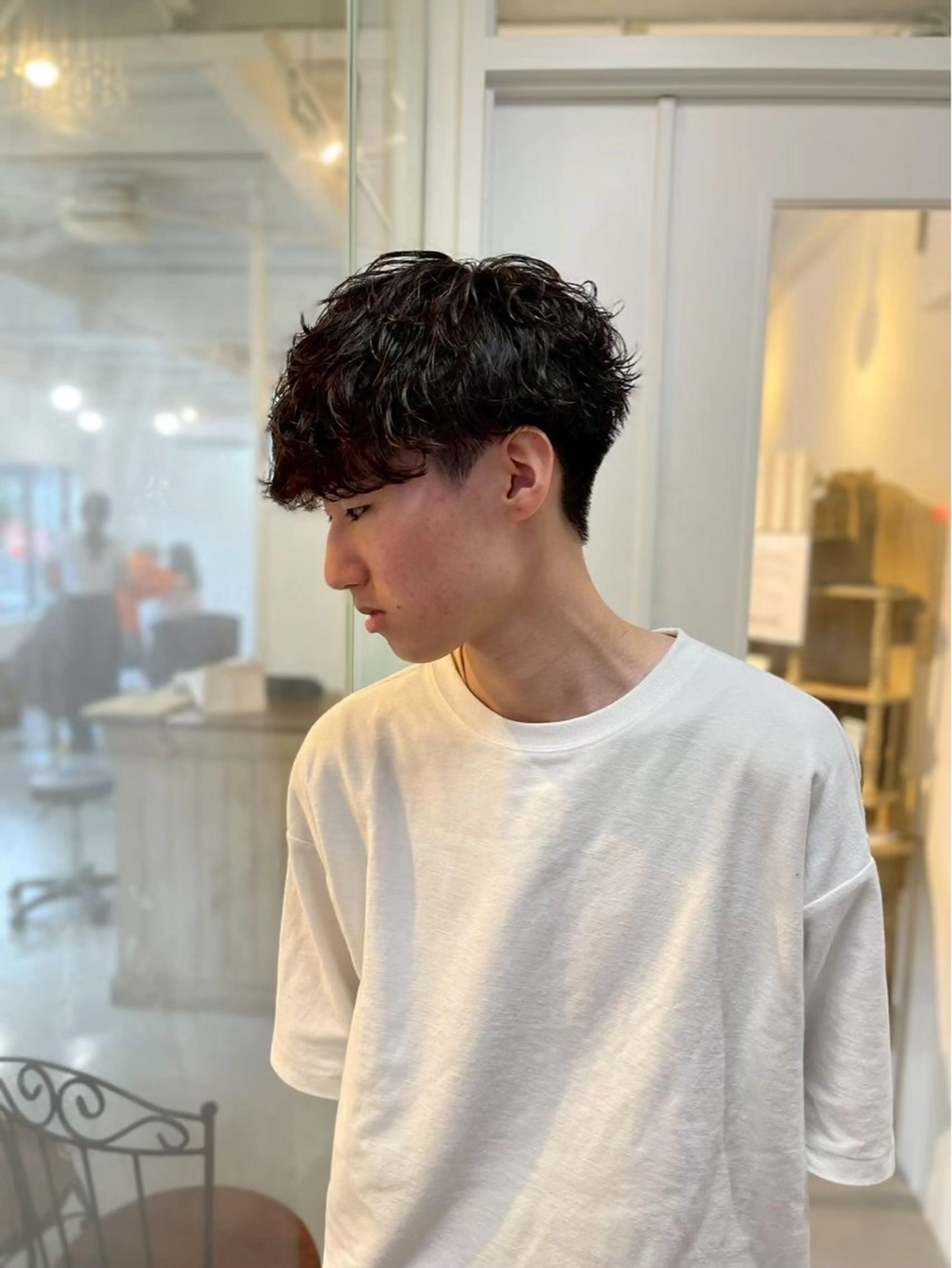 メンズ マッシュ 💚メンズカット💚 無料のヘアスタイル