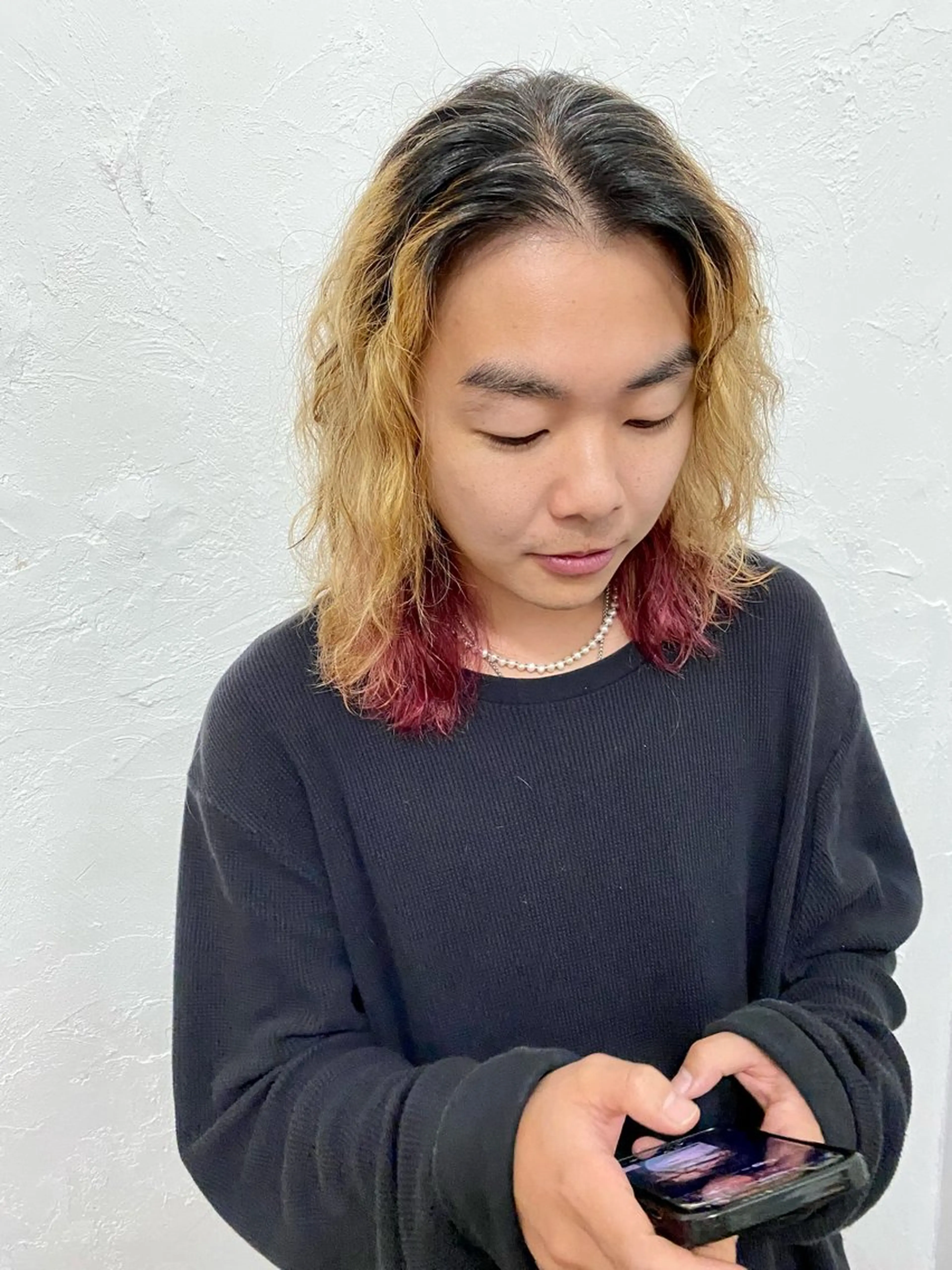 ミディアム 北川 飛瑶のヘアスタイル