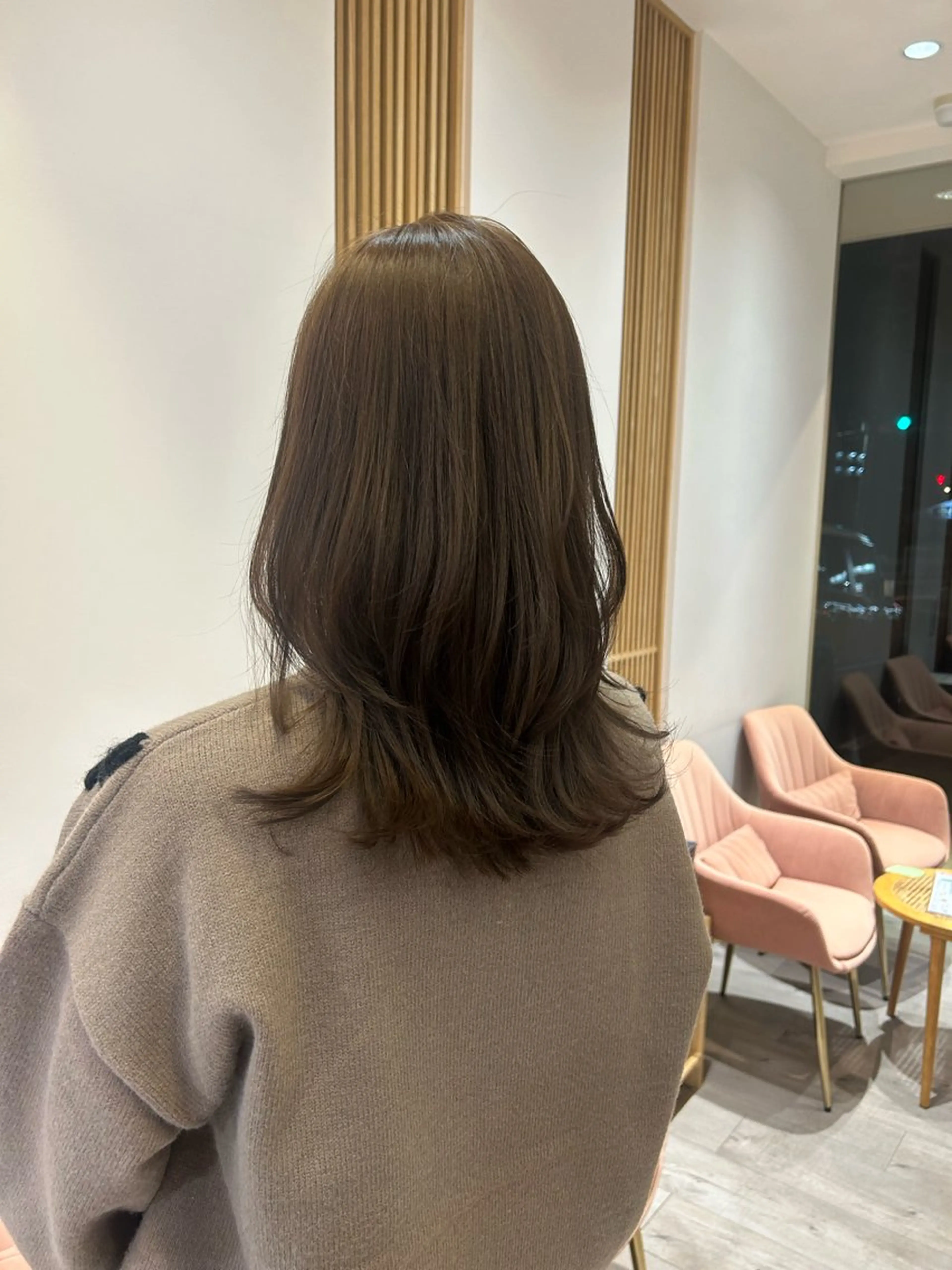 セミロング Rosierbleu 大工のヘアスタイル
