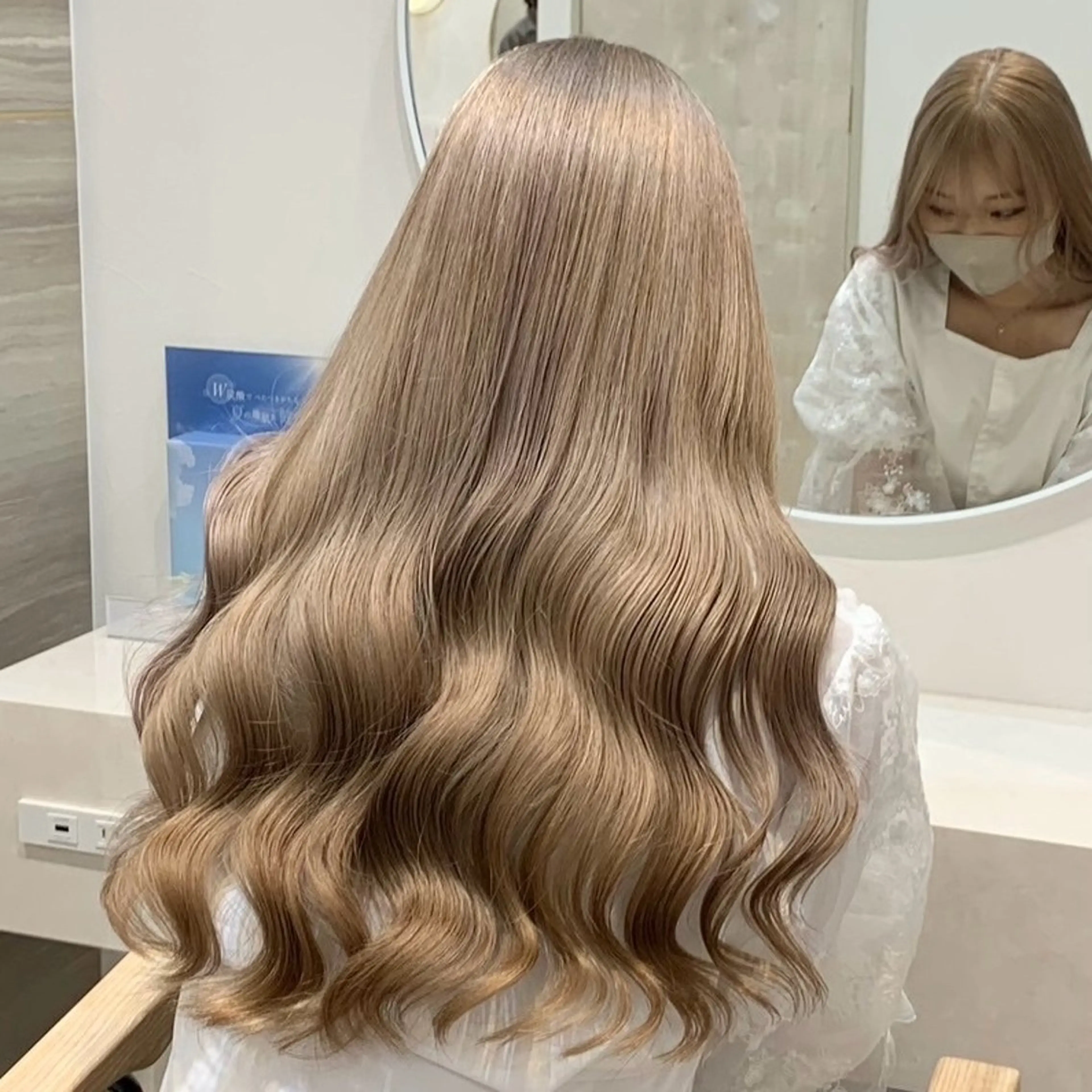 【🌿‬期間限定🌱】🤍ブリーチカラー➕カット➕保湿Tr🤍詳細ご確認ください🫧の写真