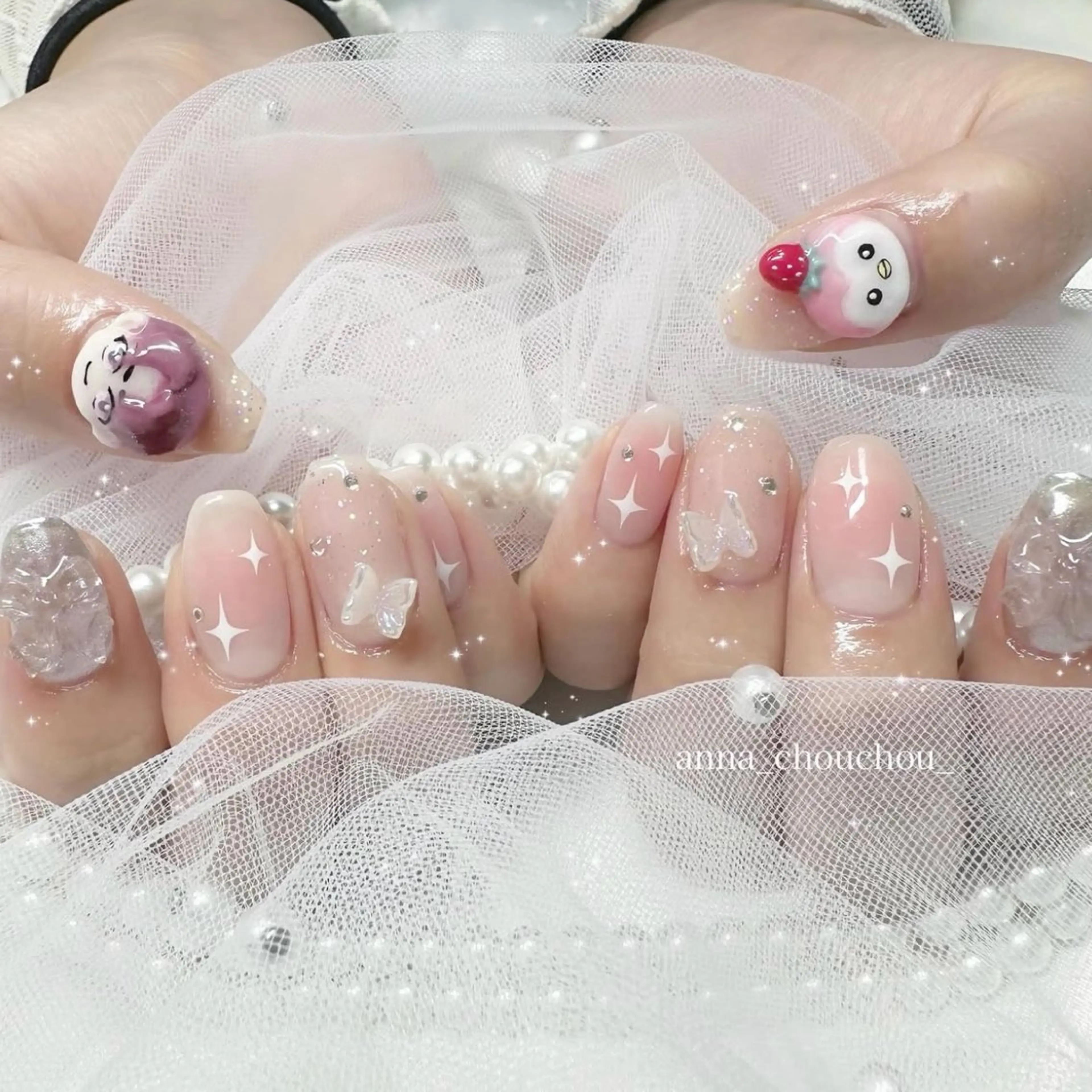 ネイル ハンドネイル Anna Sano⭐️のネイルデザイン