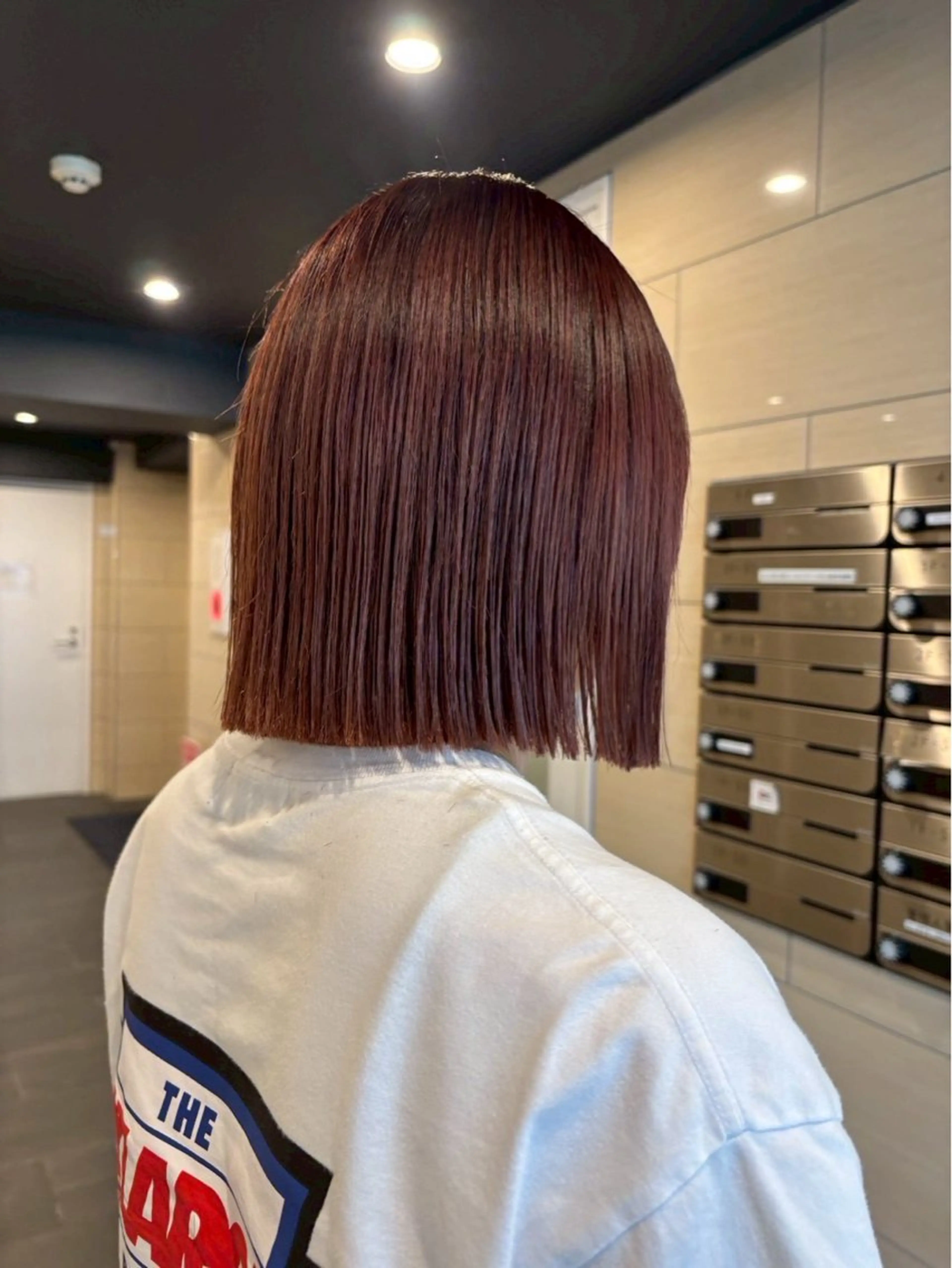 カラー 真下 瑞歩のヘアスタイル