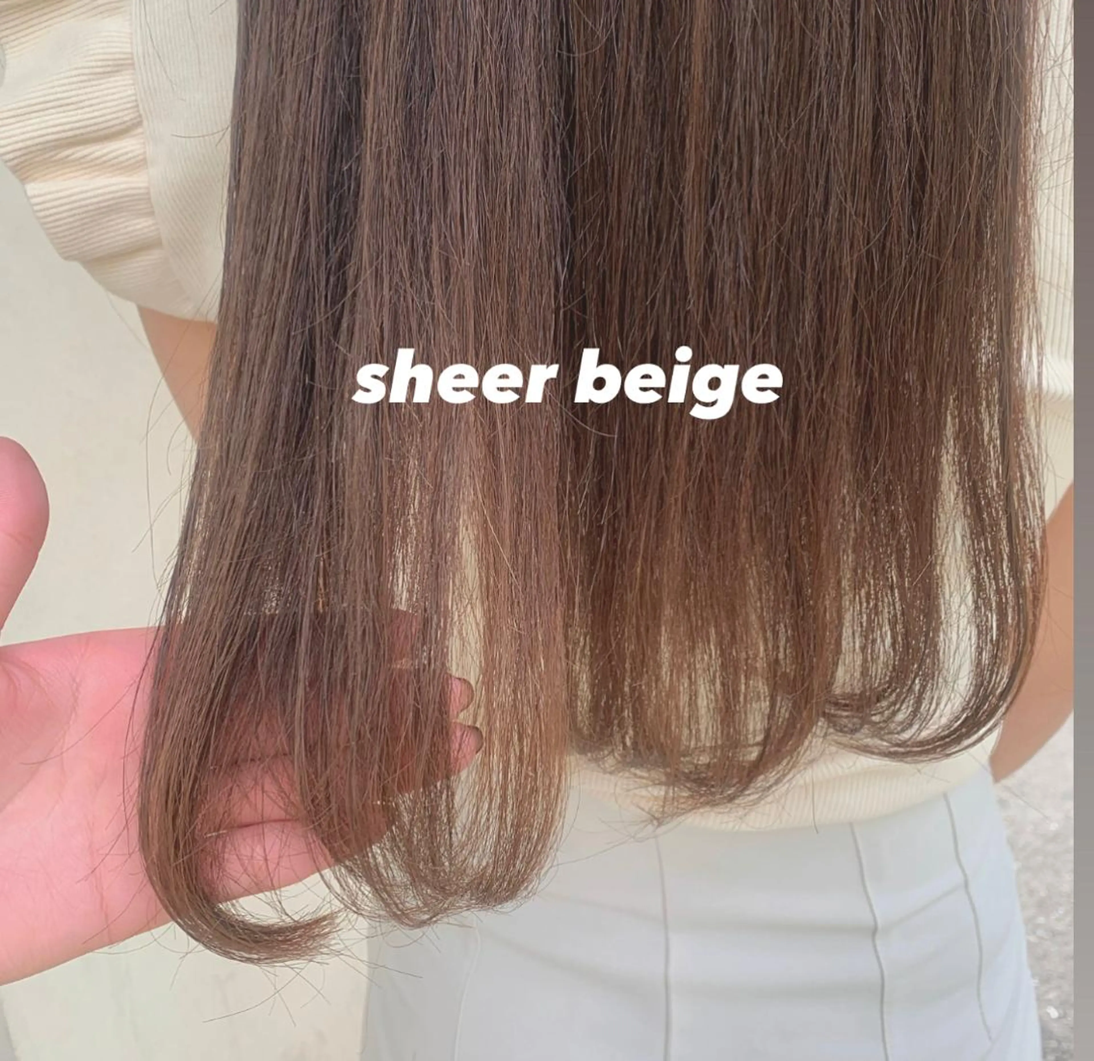 ロング カラー ベージュカラー ブリーチ ブリーチなしカラー ピンクカラー 顔周りレイヤー 🎀マリノのヘアスタイル