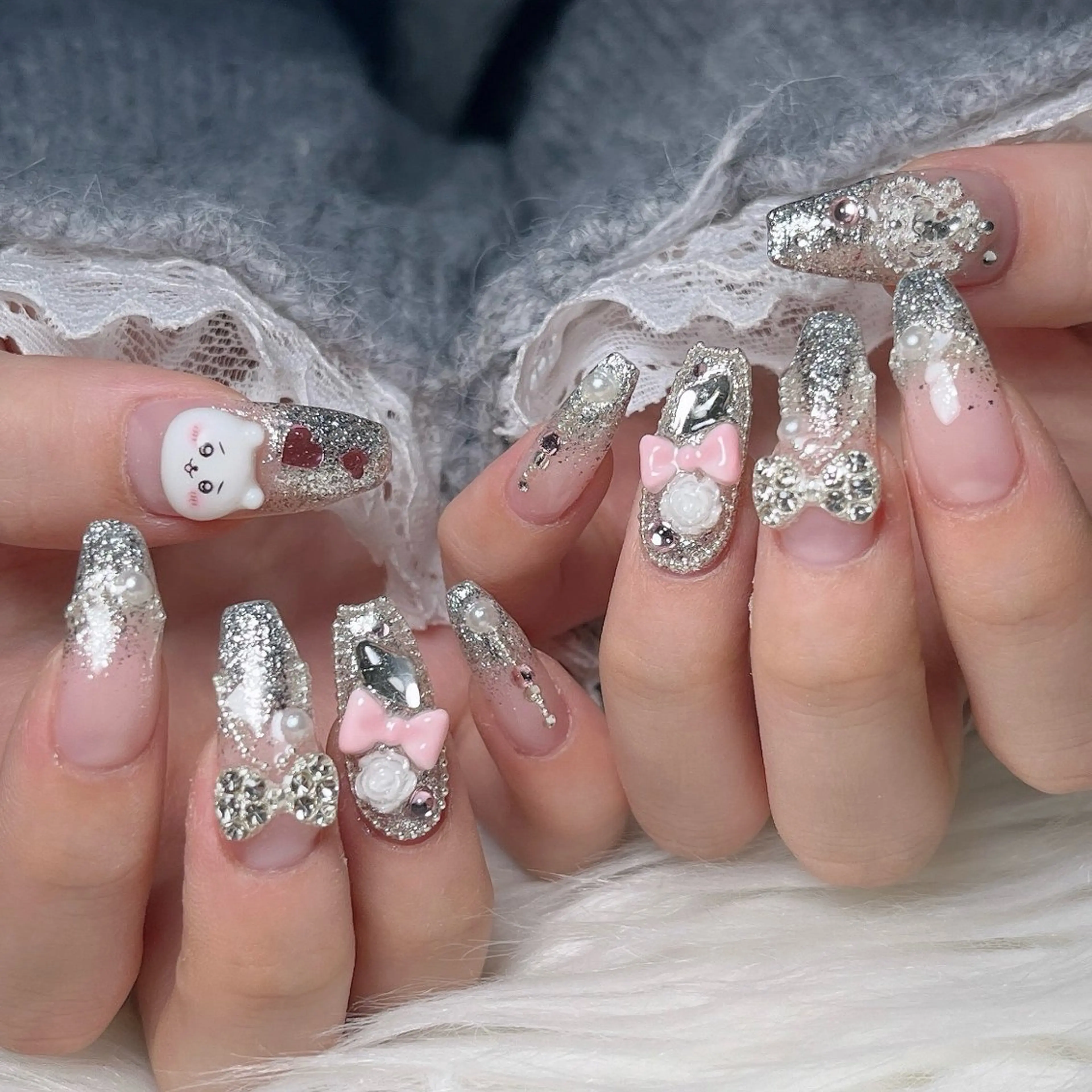 【ボリューム満点💫】デザインやり放題🦄アートし放題🤍持ち込み可能の写真