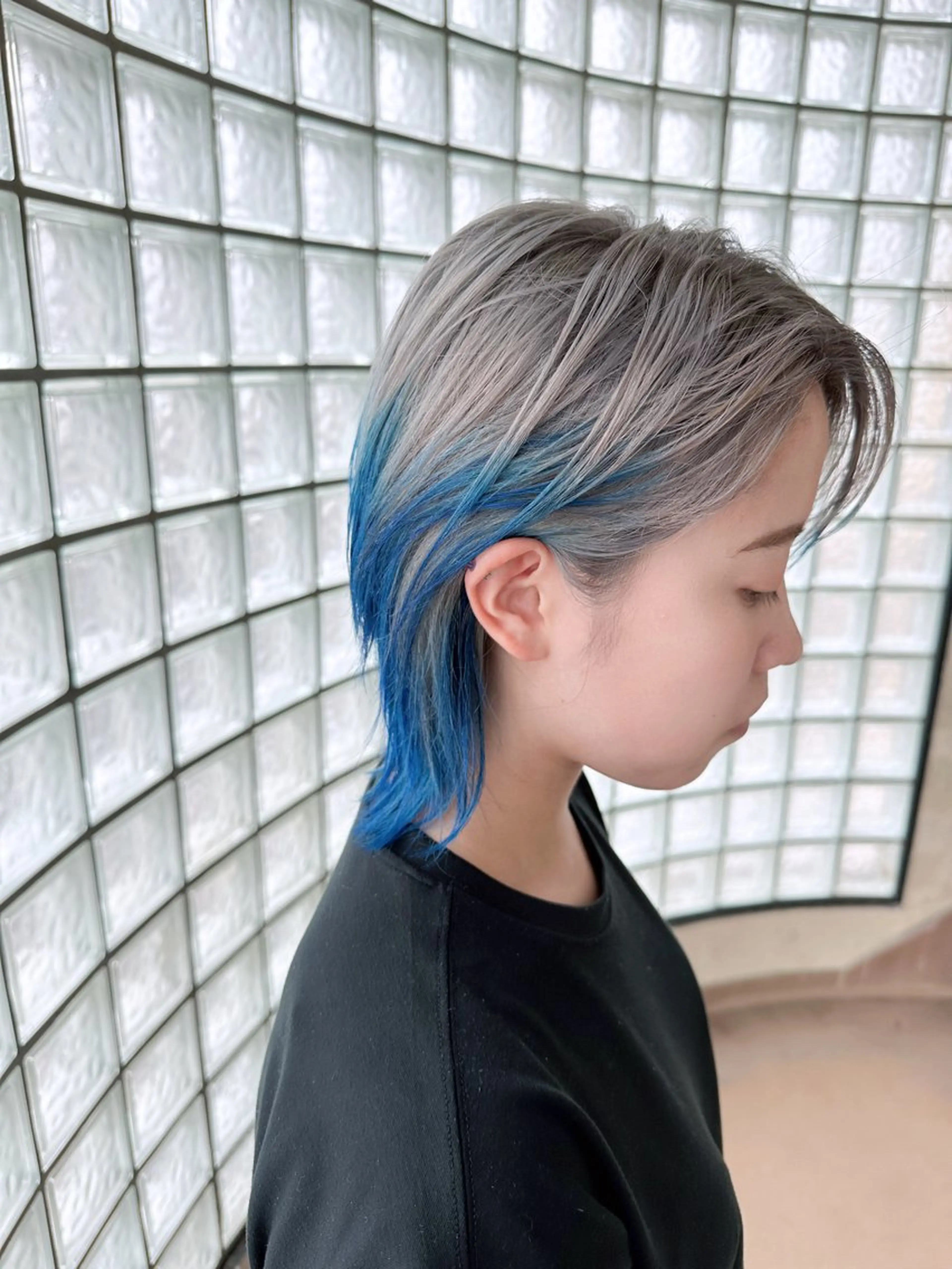 ショート カラー カット ヘアカラー トリートメント ヒラ マツのヘアスタイル