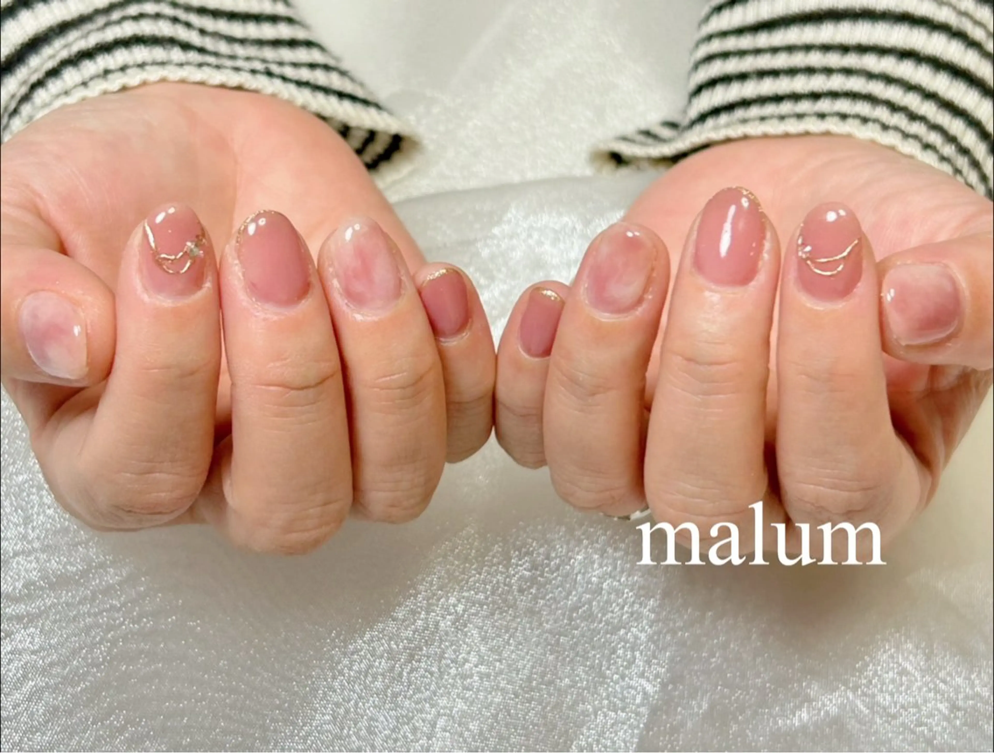 ネイル ハンドネイル malum nailのネイルデザイン