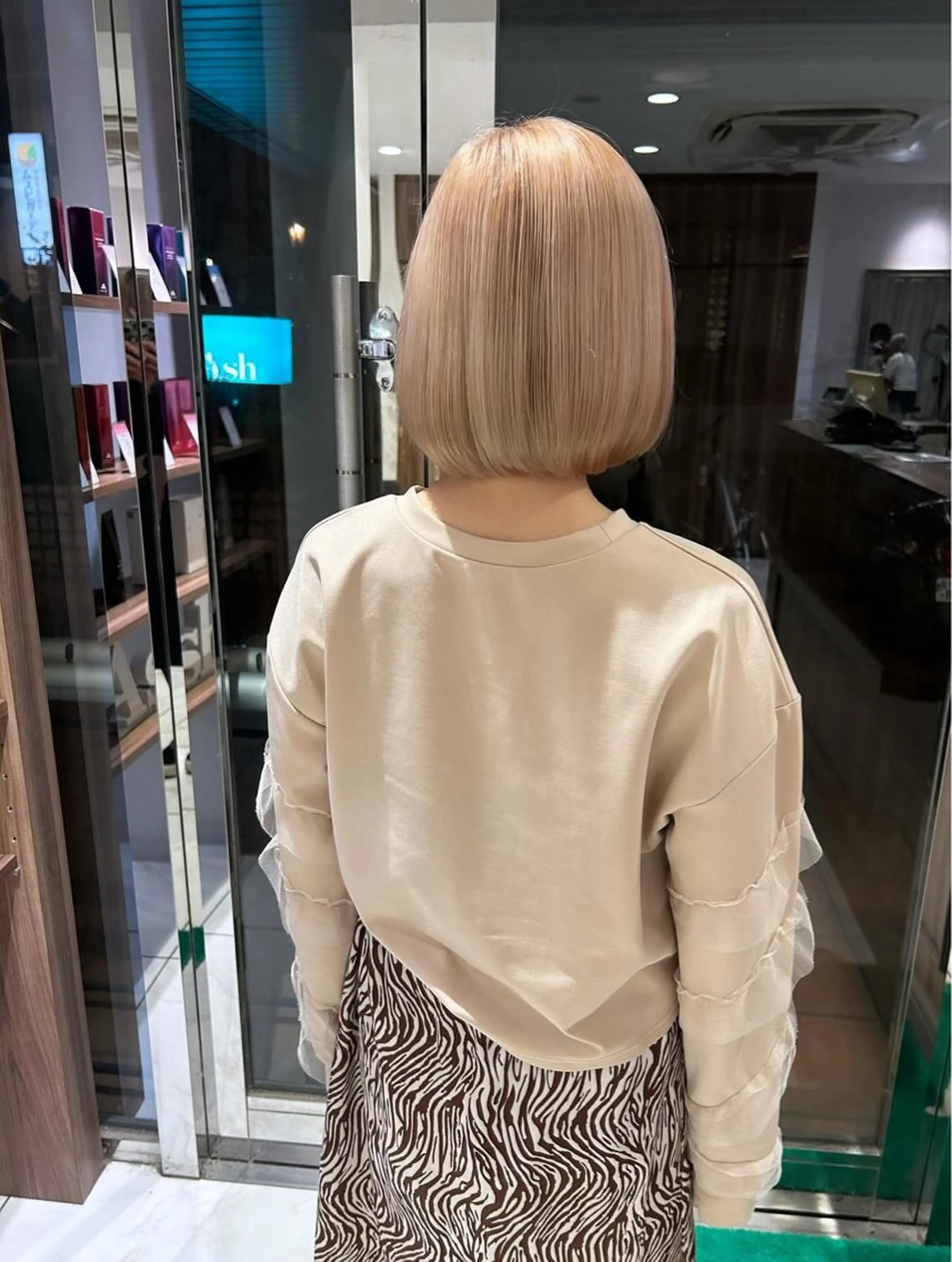 カラー ヘアカラー 長田 有加のヘアスタイル