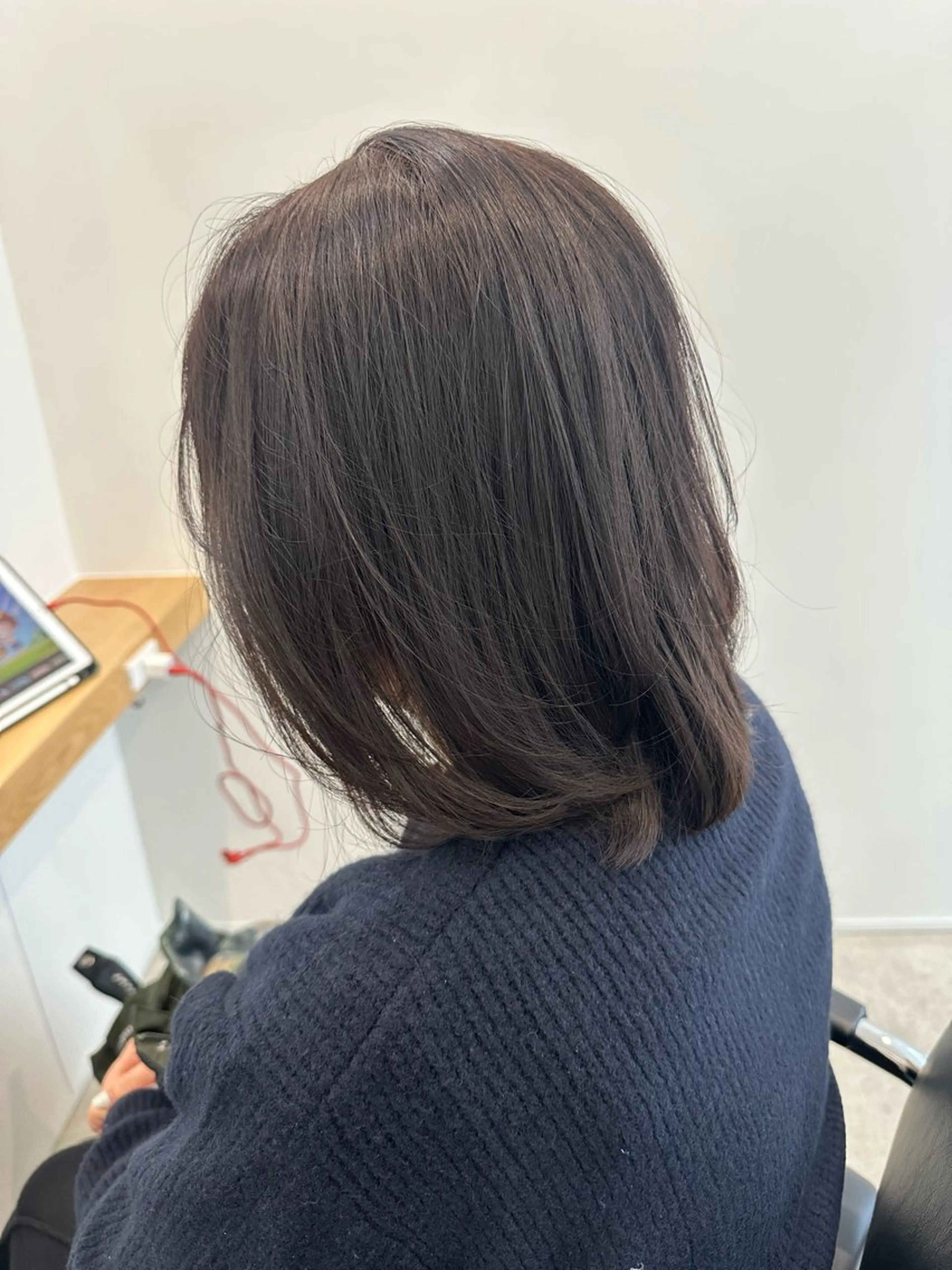 ミディアム カラー カット ヘアカラー トリートメント ヘアセット/艶カラー 💐nao.のヘアスタイル