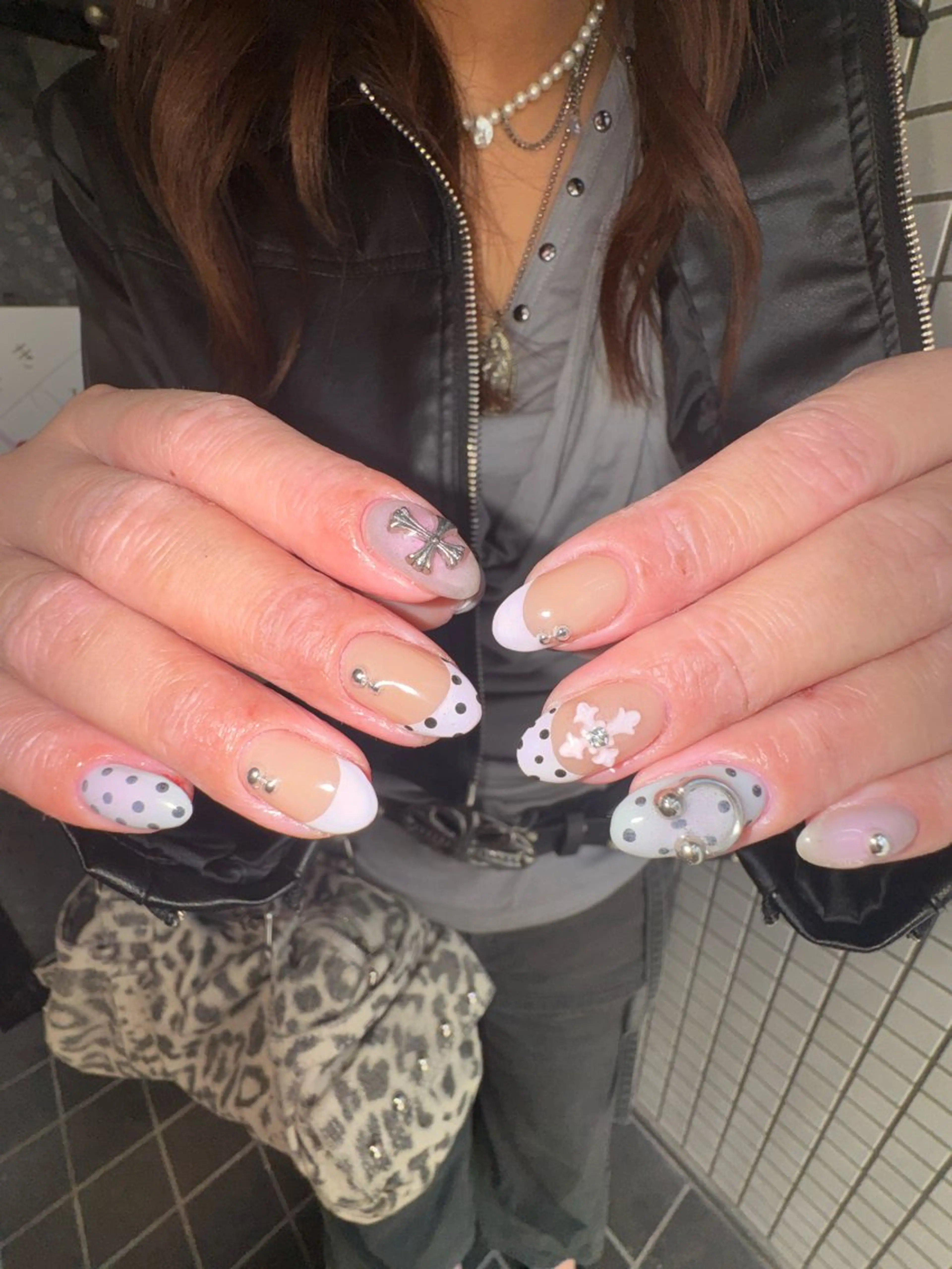 ネイル ハンドネイル フットネイル MITSUKI🪡 海外/個性派/ロングのネイルデザイン