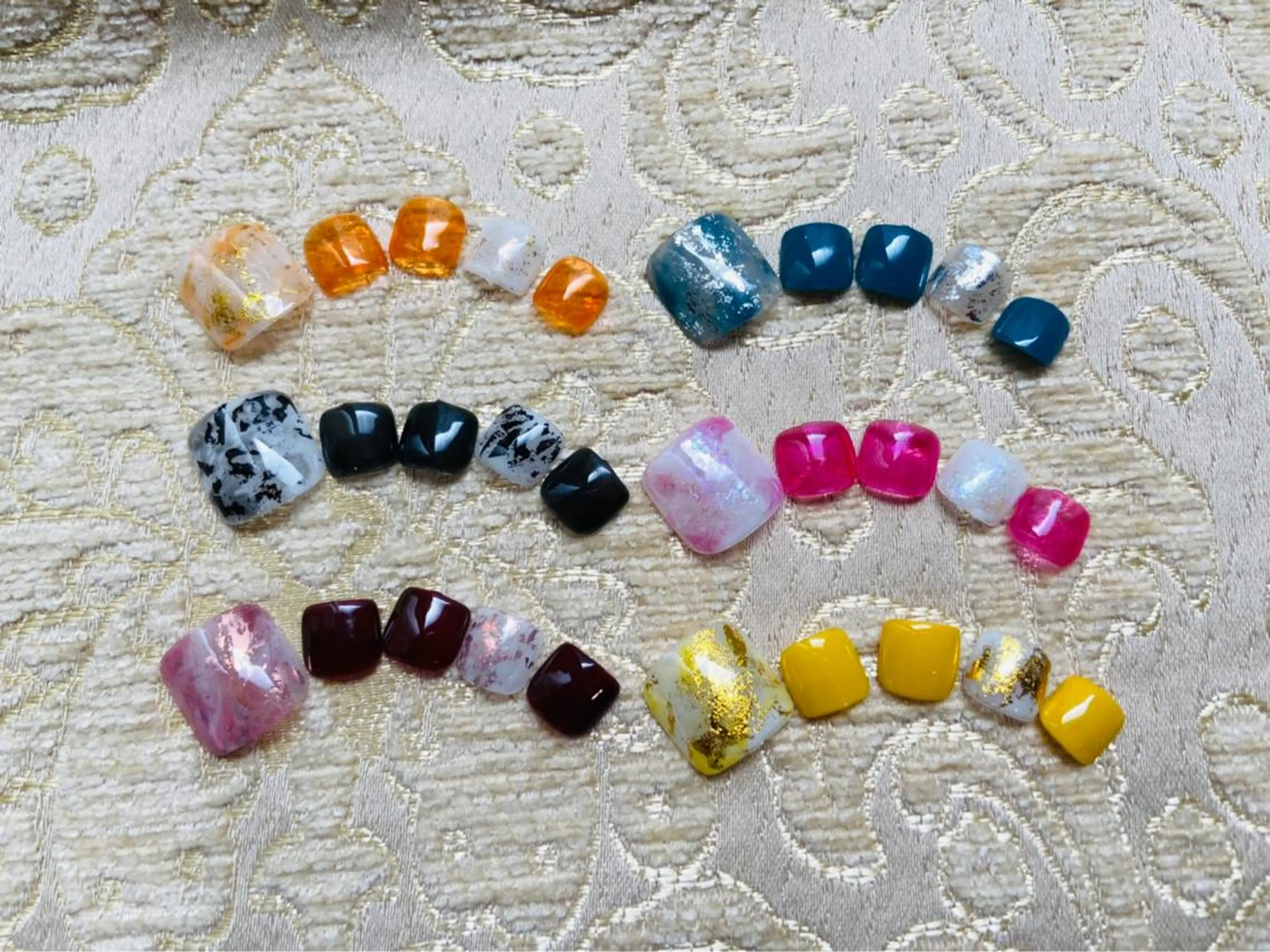 ショート ネイル フットネイル éclat所属・éclat エクラのネイルデザイン