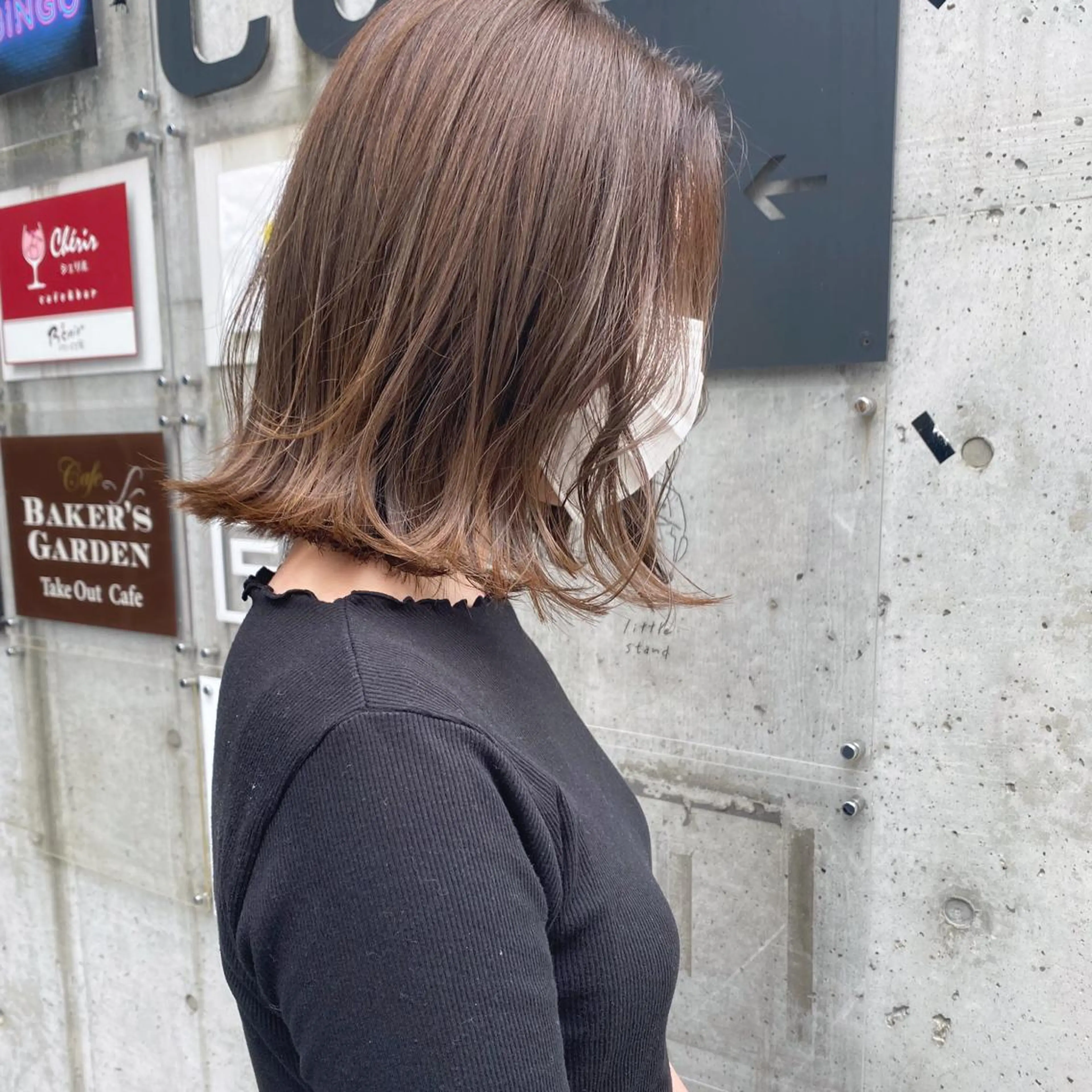 ミディアム カラー ボブ plumu. ♡【プリュム】のヘアスタイル