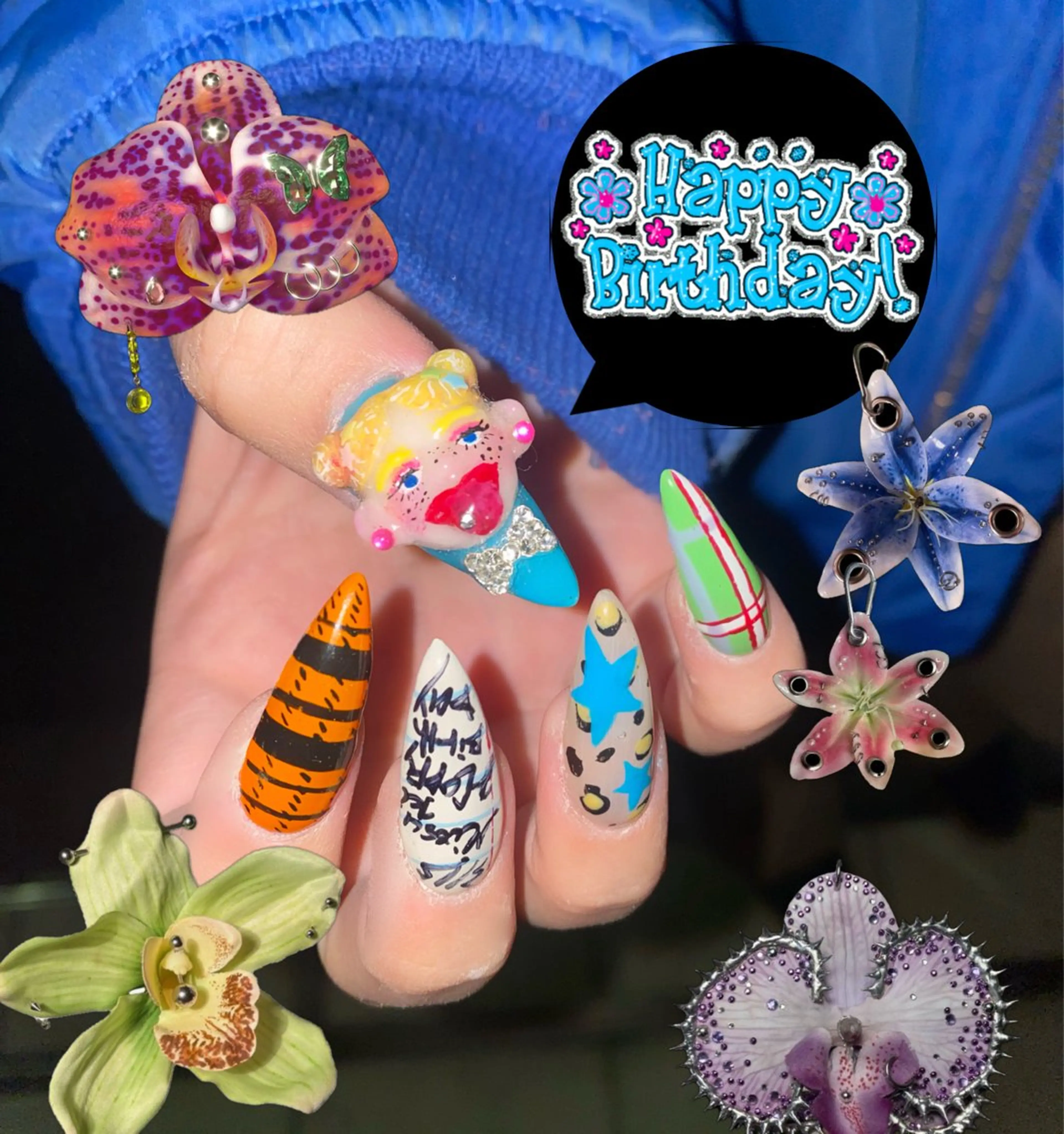 ネイル nano/きもかわ nail🐬🫧のネイルデザイン