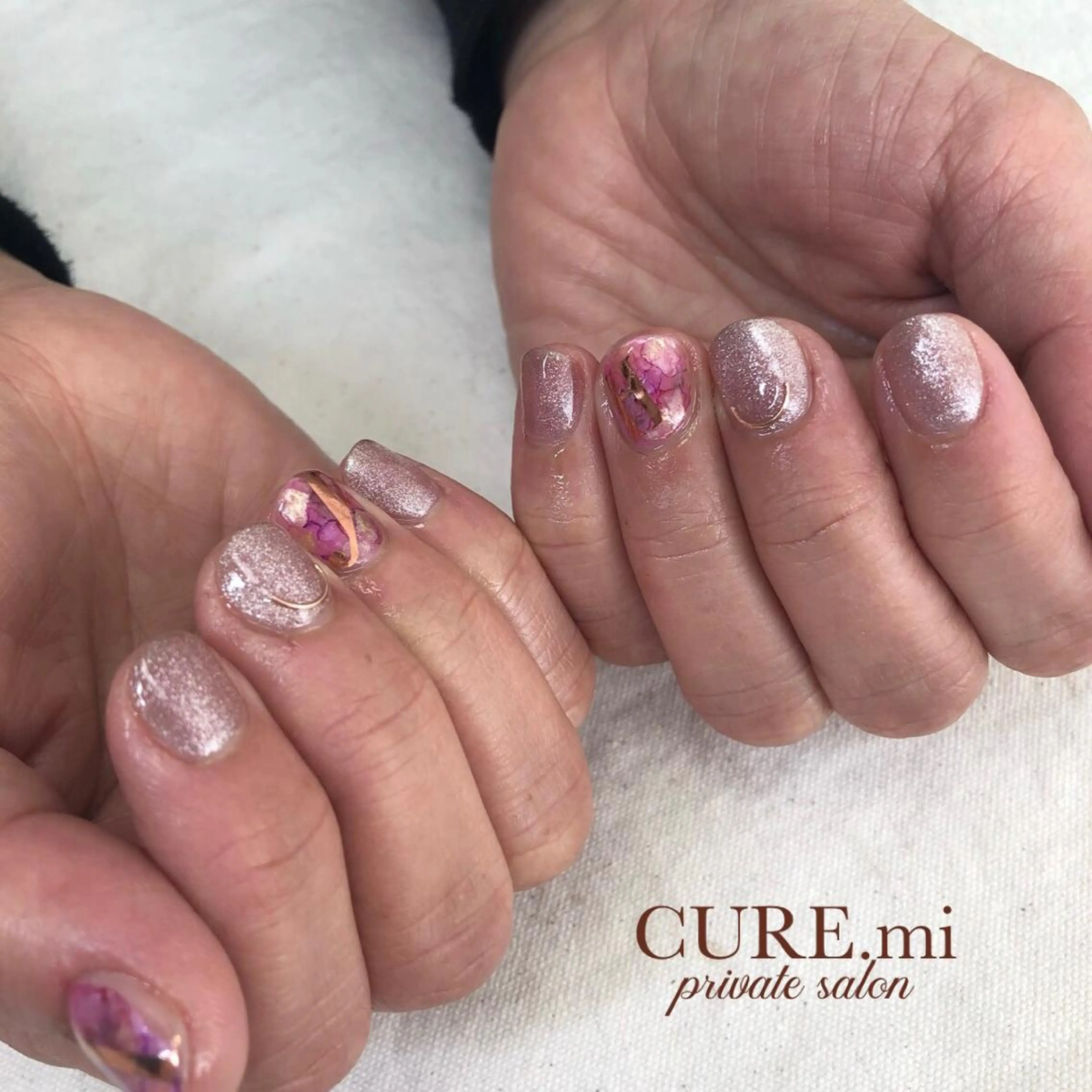 ネイル マグネットネイル ニュアンスネイル ハンドネイル ハンドケア 伊藤 美香のその他イメージ