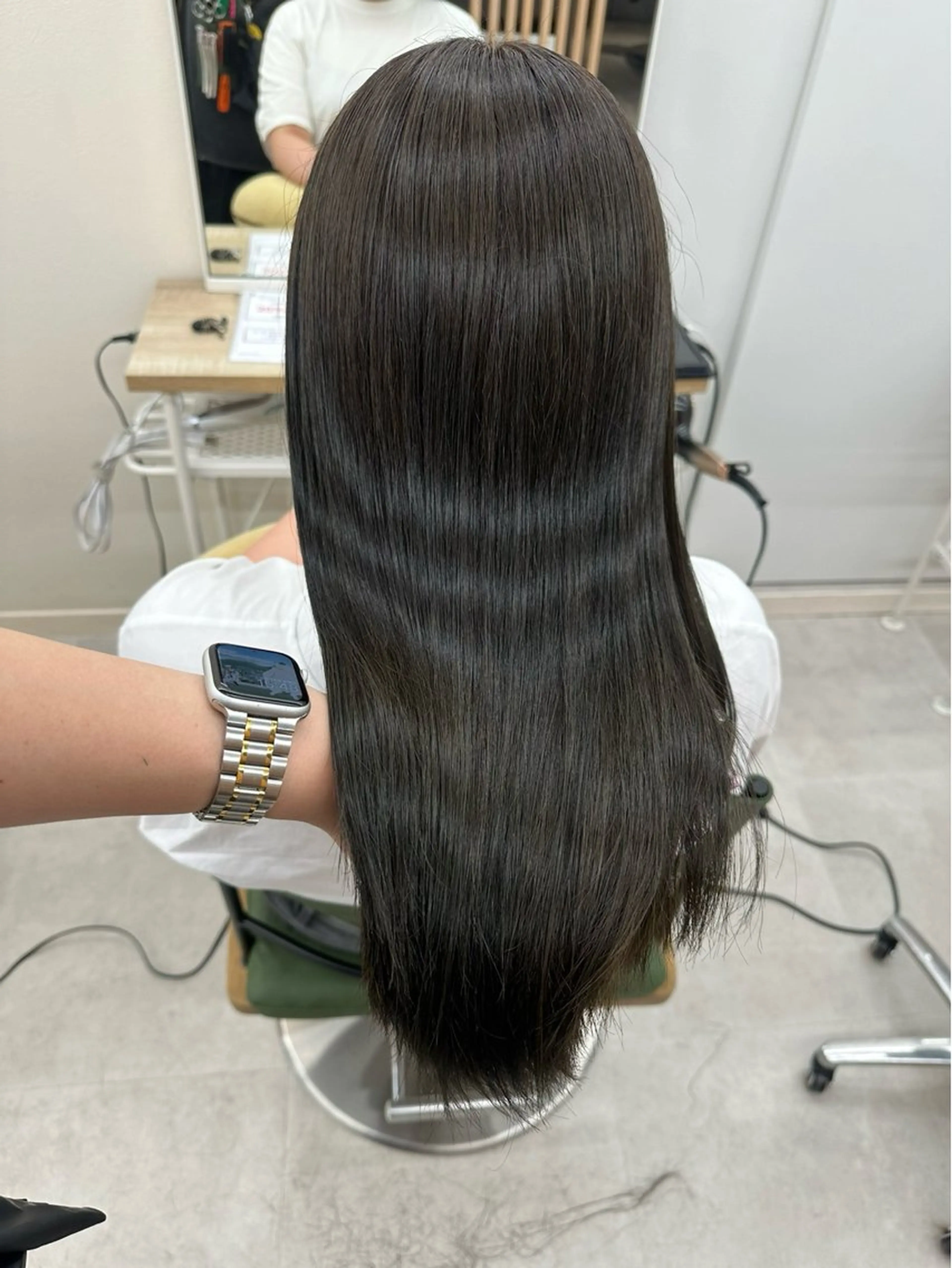 【さらツヤ✨】　4STEP Aujua トリートメントの写真