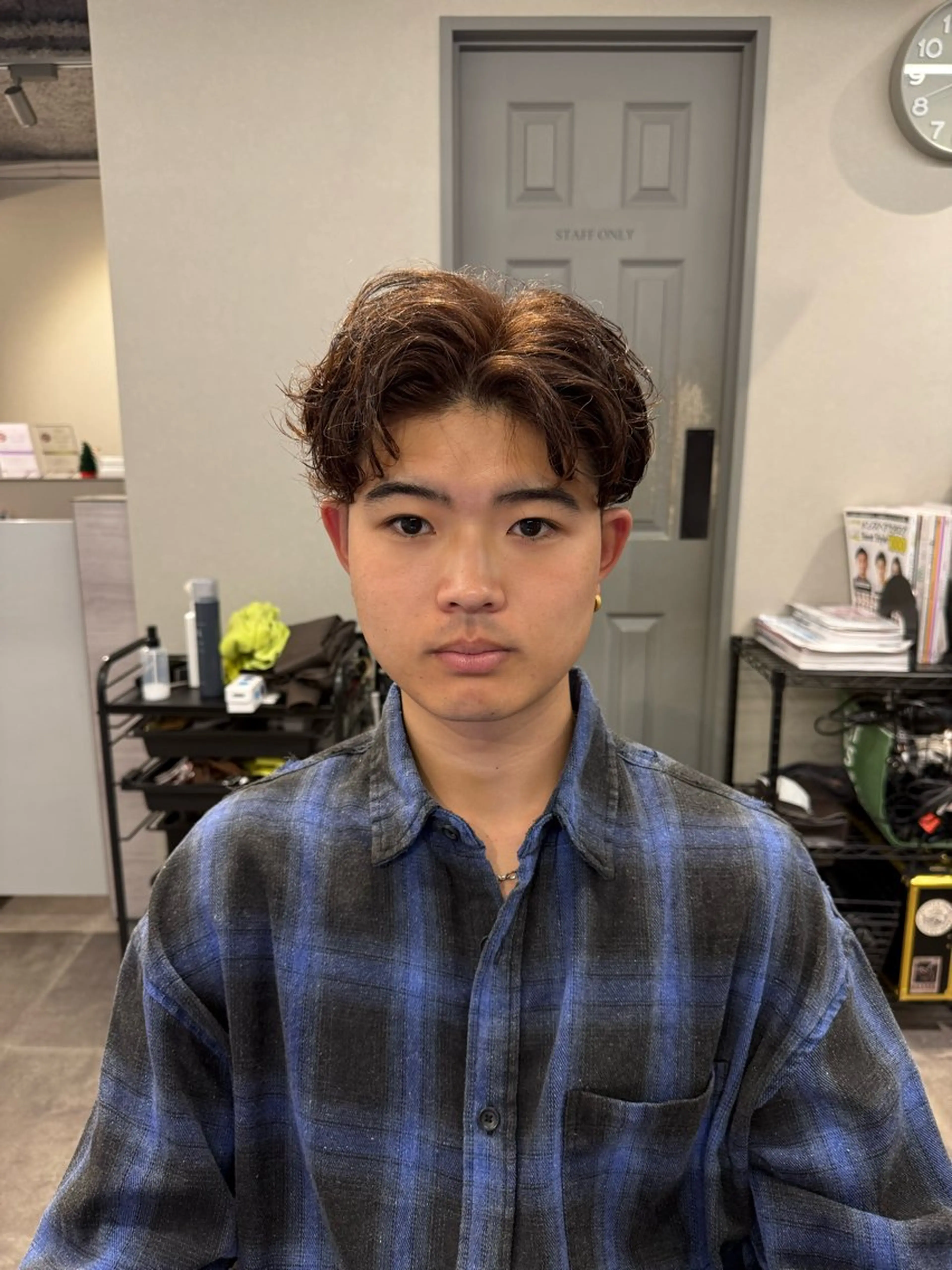 ショート カラー メンズ カット ヘアカラー 髙橋 翔一のヘアスタイル