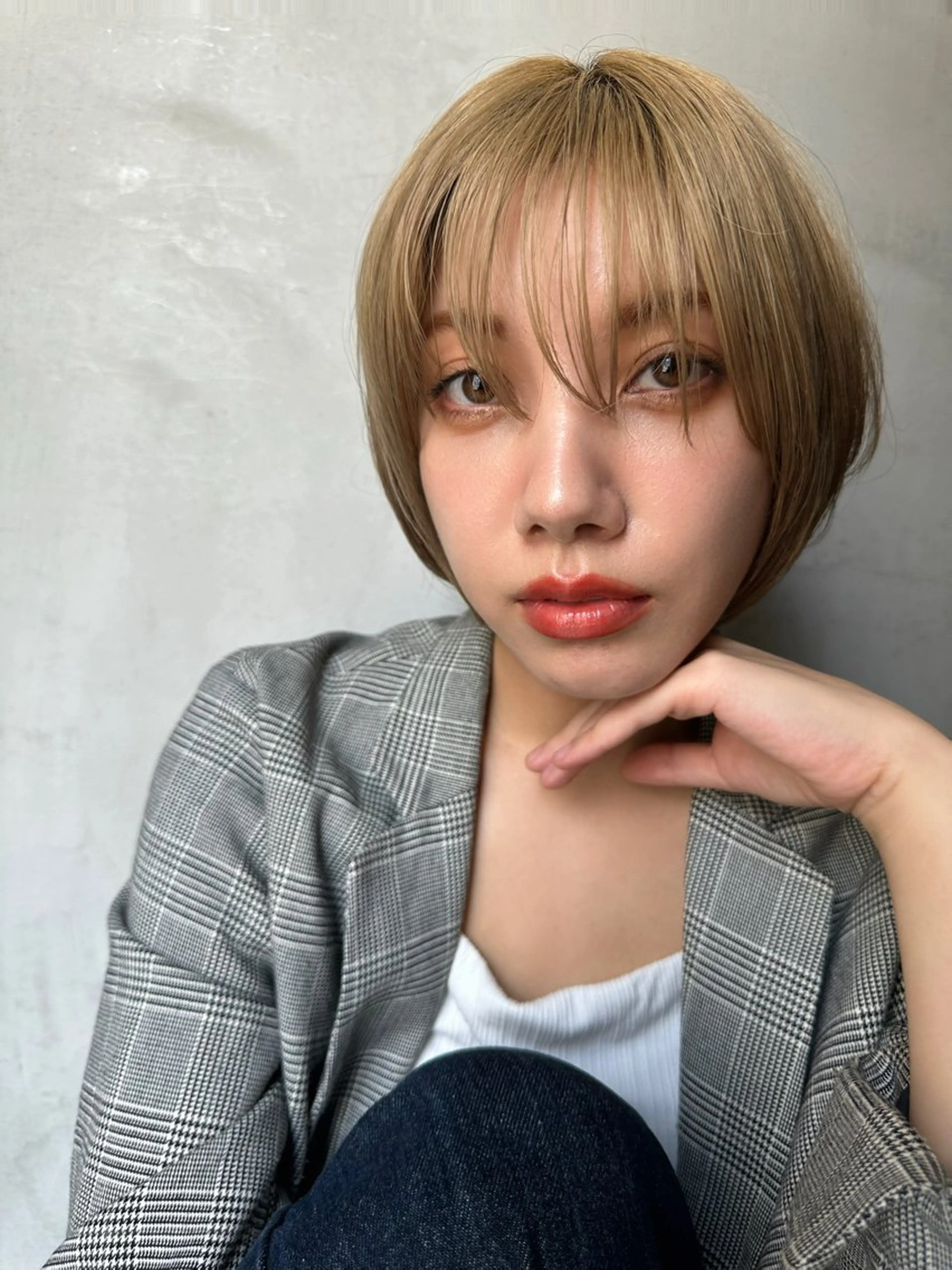 ショート カラー カット ヘアカラー トリートメント ヘッドスパ taiga ショート /レイヤー/矯正🌈のヘアスタイル