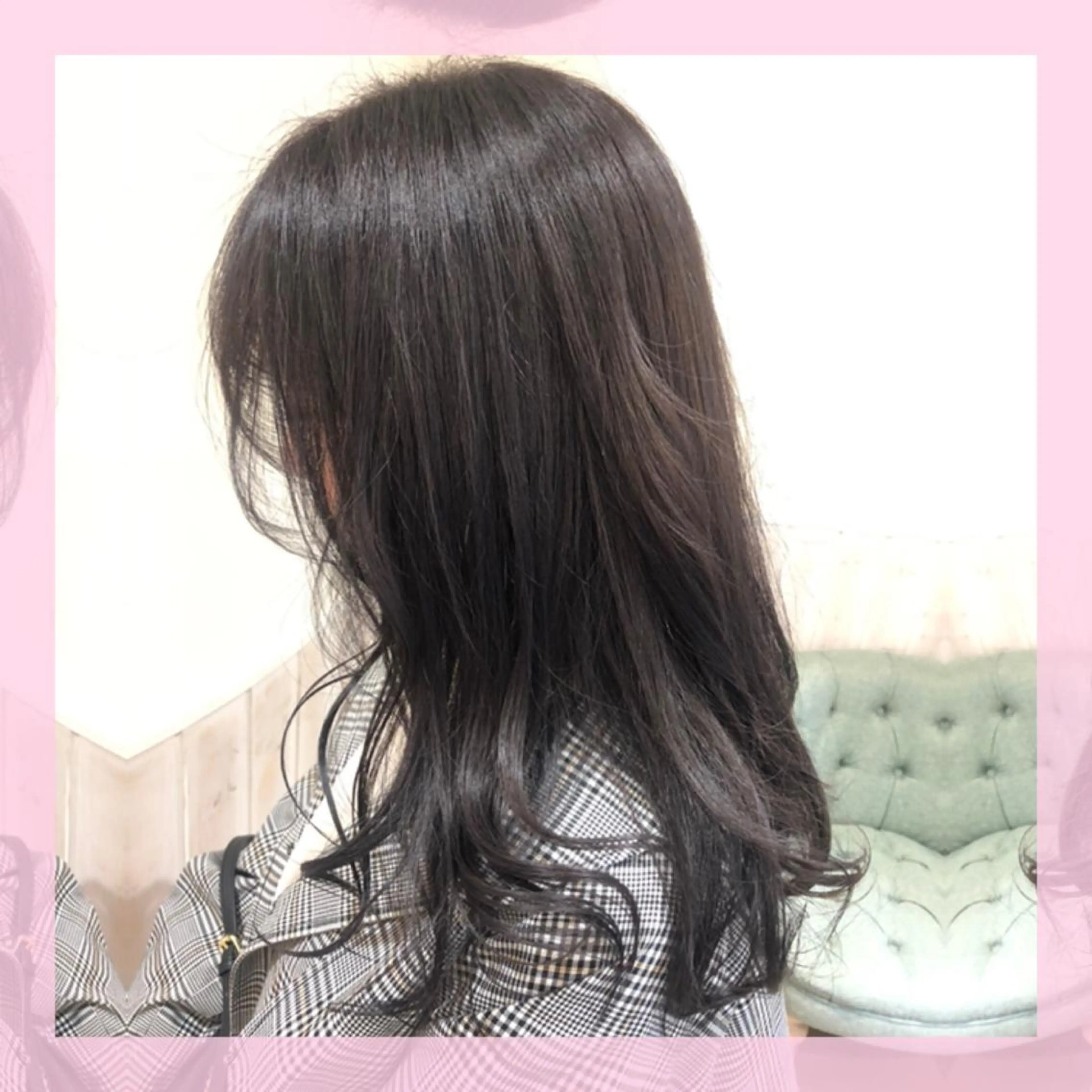 ミディアム カラー アッシュ カット ヘアカラー トリートメント plum.所属・🍒前川 🍒のヘアスタイル