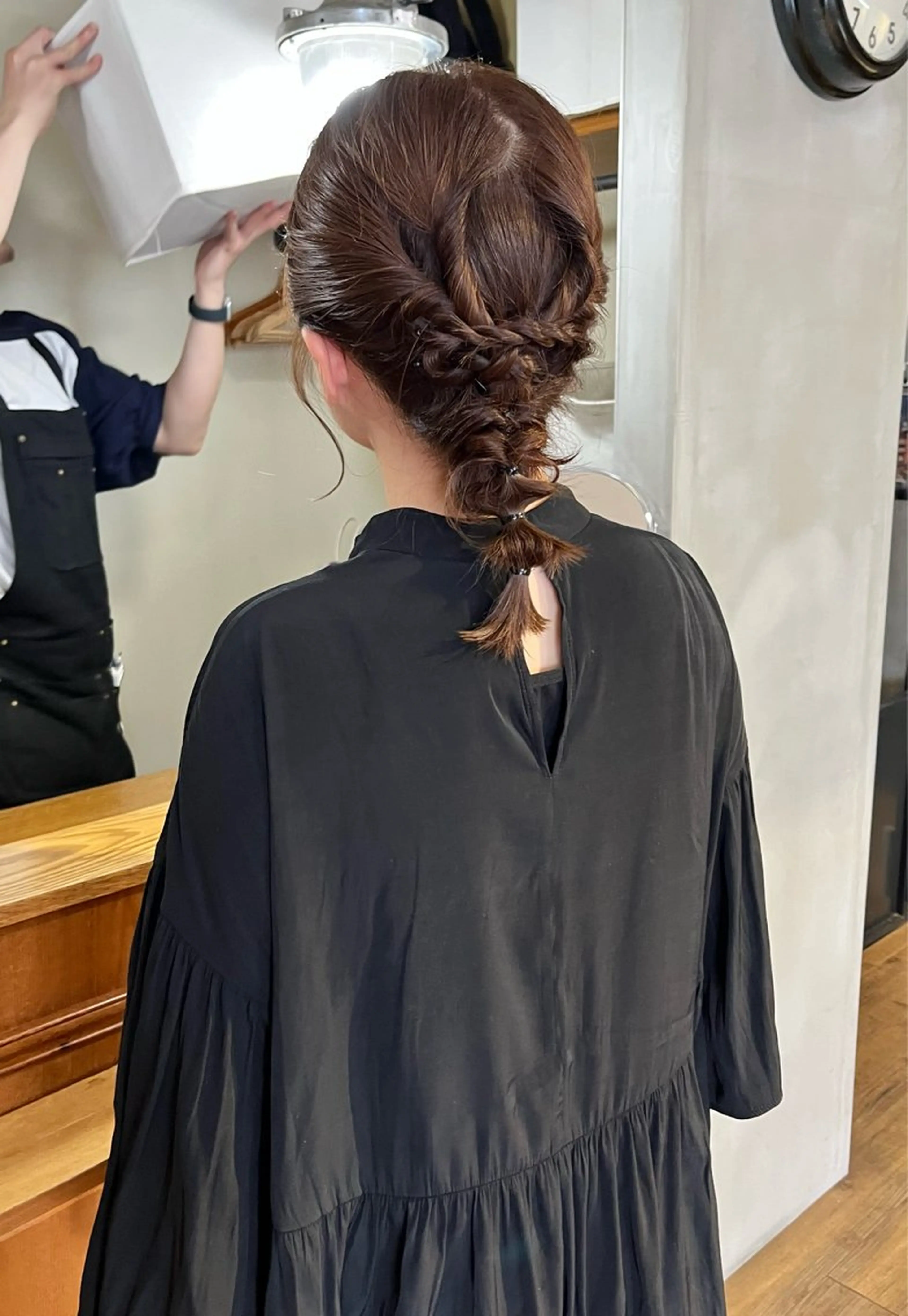 ミディアム ヘアセット 上川 美幸のヘアスタイル